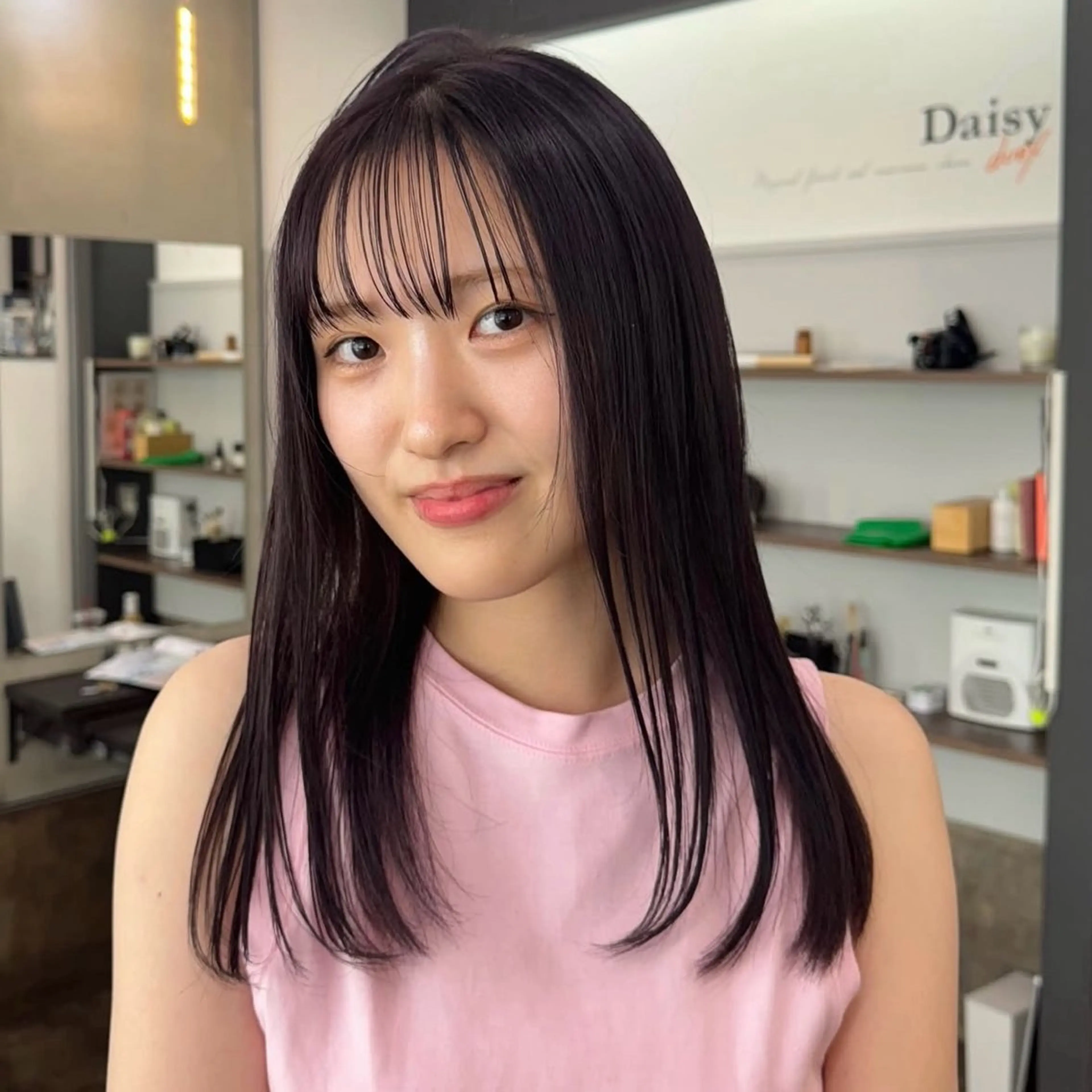 ミディアム カラー Daisy🫧天神/ 大名🫧AYURIのヘアスタイル