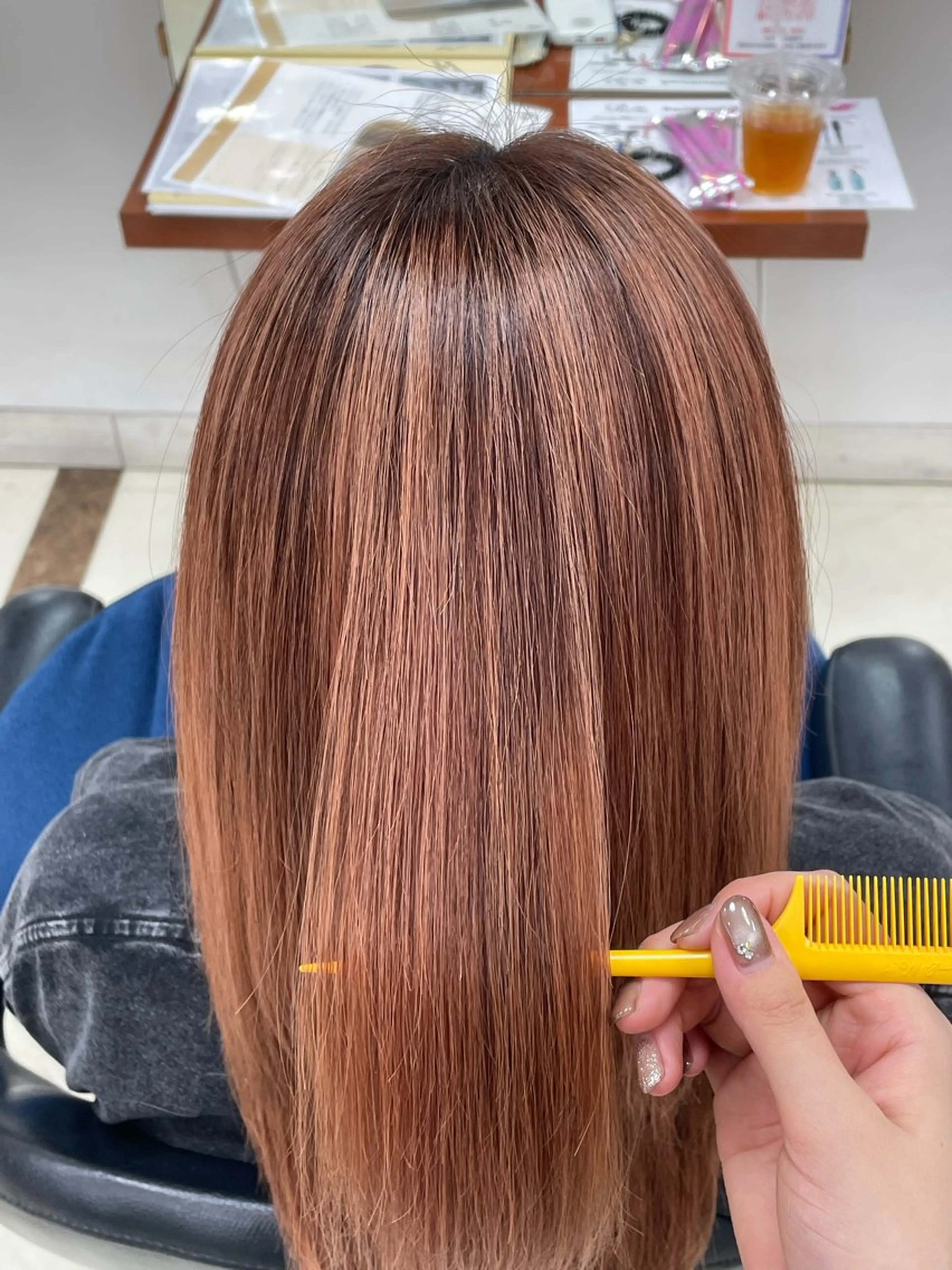 セミロング ☁️MIZUKI‎ ☁️髪質改善のヘアスタイル