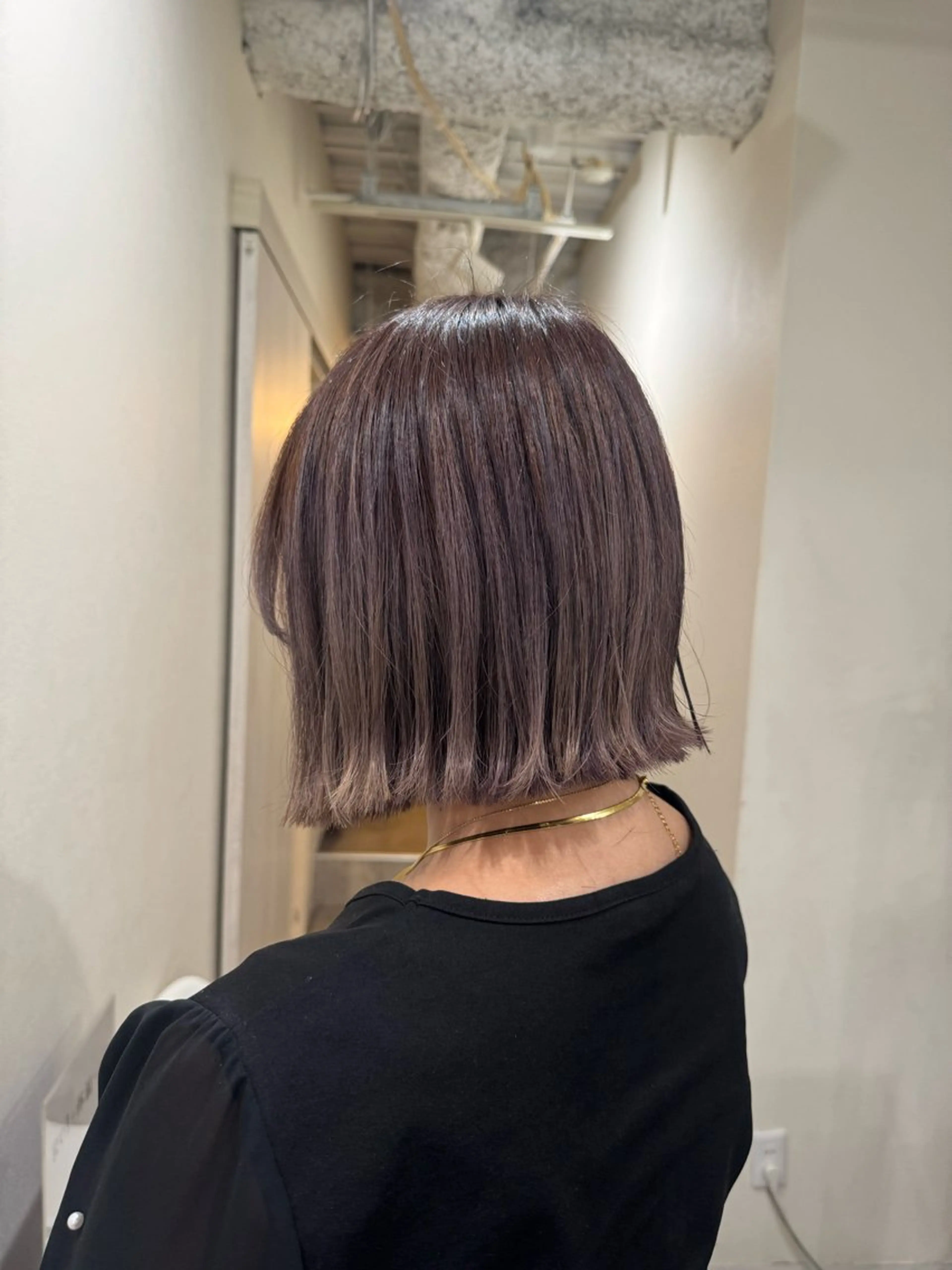 ミディアム カラー ブリーチ グレージュ Fuu.by lupine所属・3日空きあり 🌟misatoのヘアスタイル