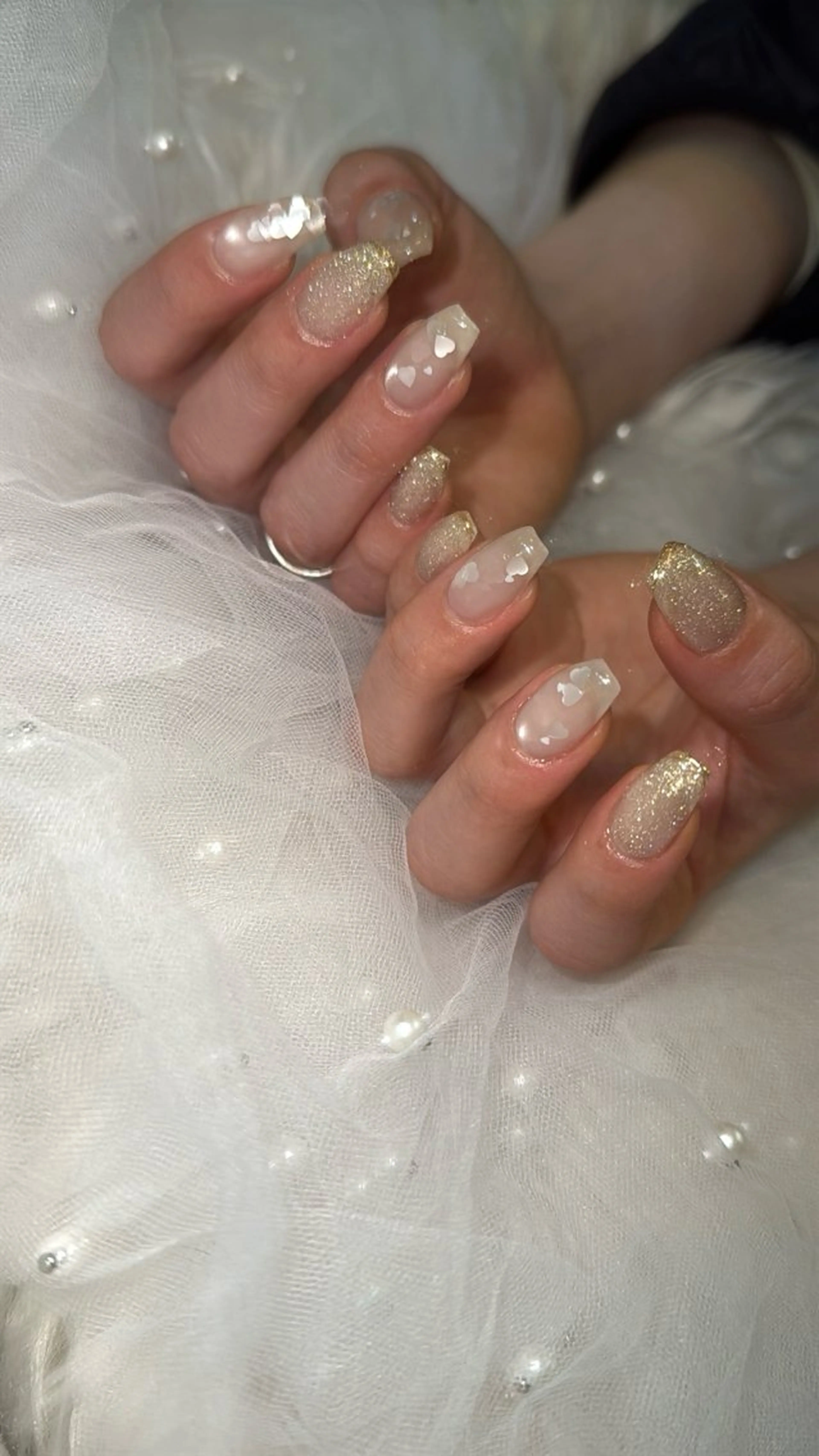 ネイル フラッシュネイル フットネイル フレンチネイル 韓国ネイル マグネットネイル ハンドネイル SAKU nail 作島茜のネイルデザイン