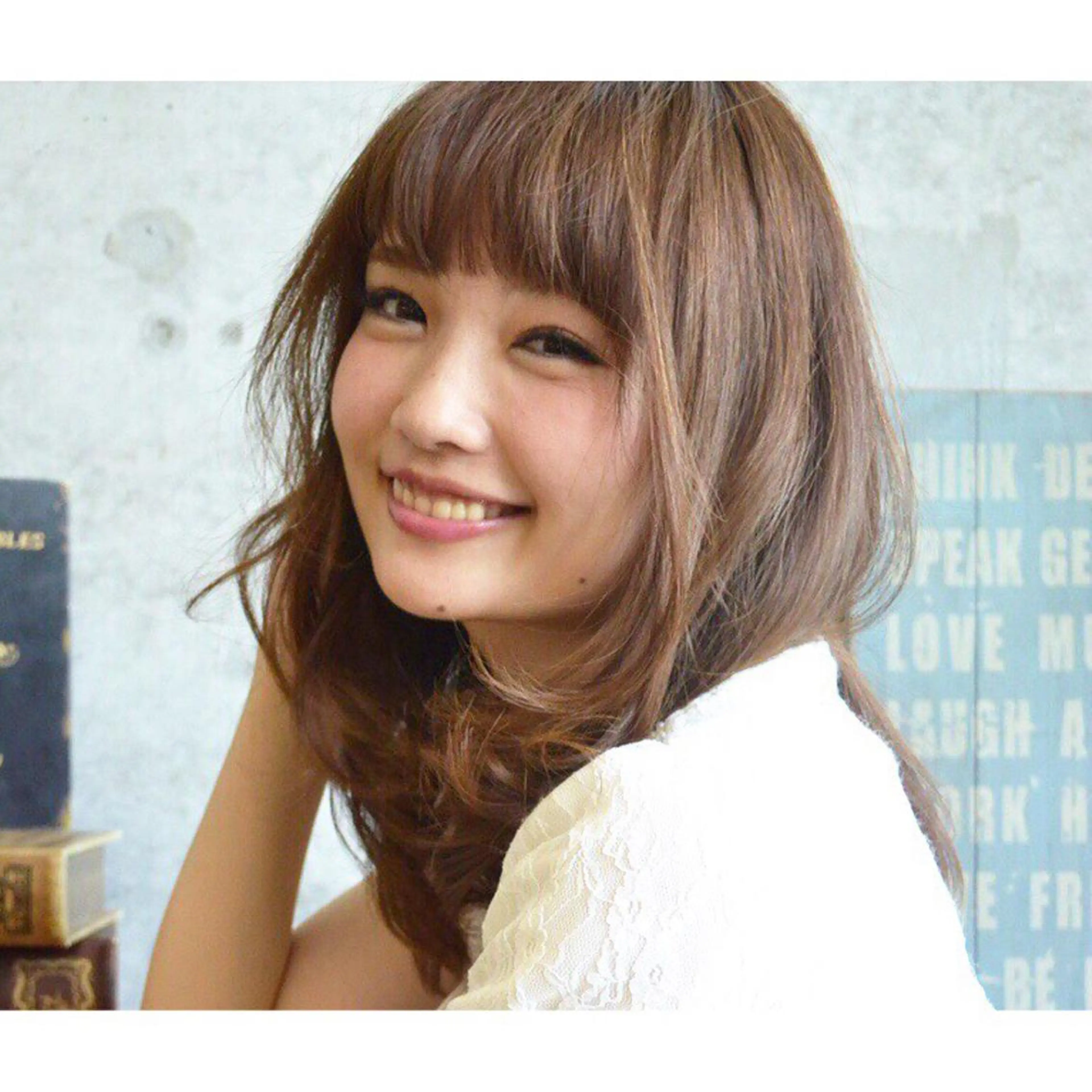 ミディアム カラー パーマ 【店長】 マツモトタクヤのヘアスタイル