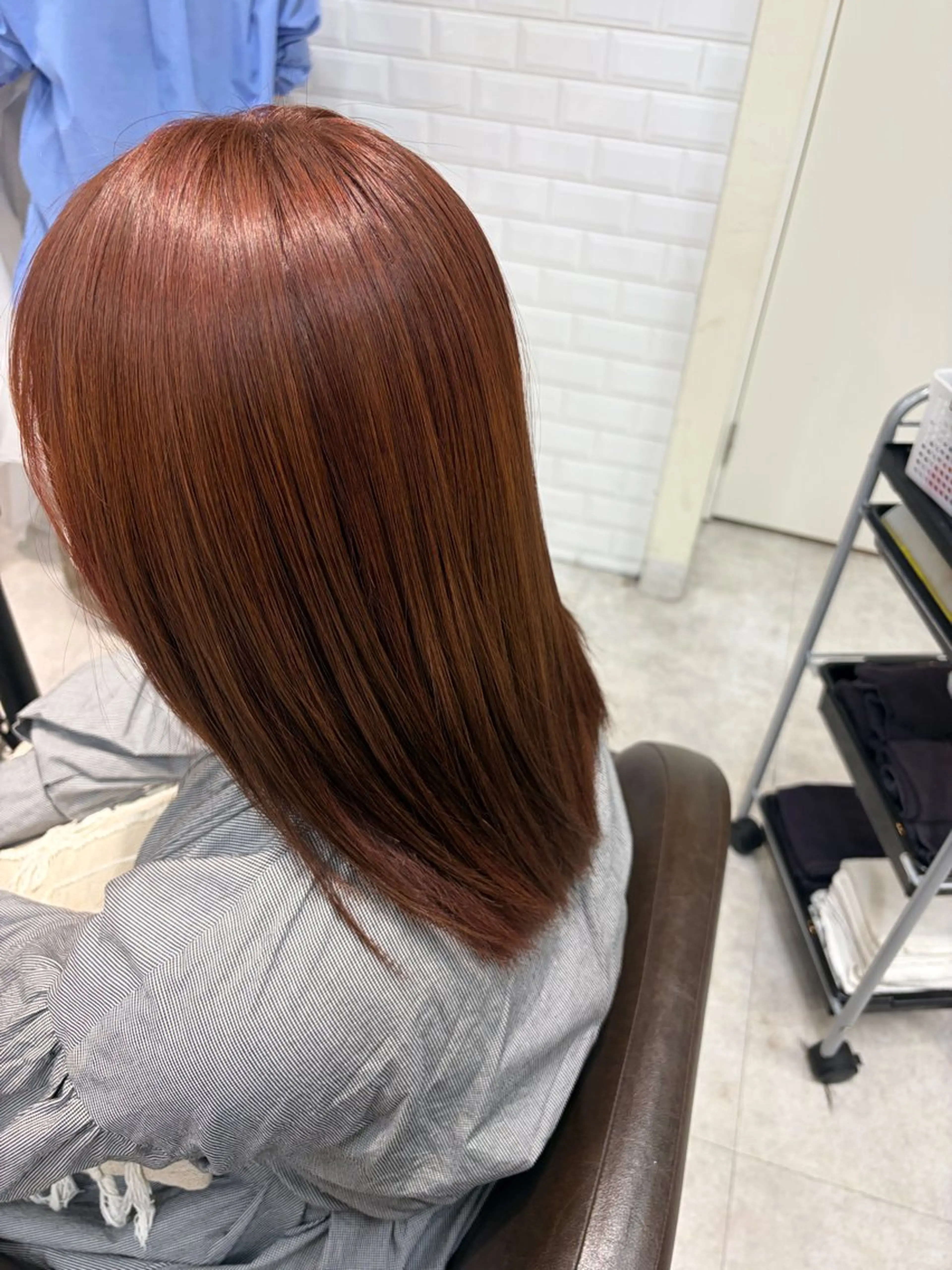 ミディアム カラー ヘアカラー トリートメント 黒崎 大地のヘアスタイル