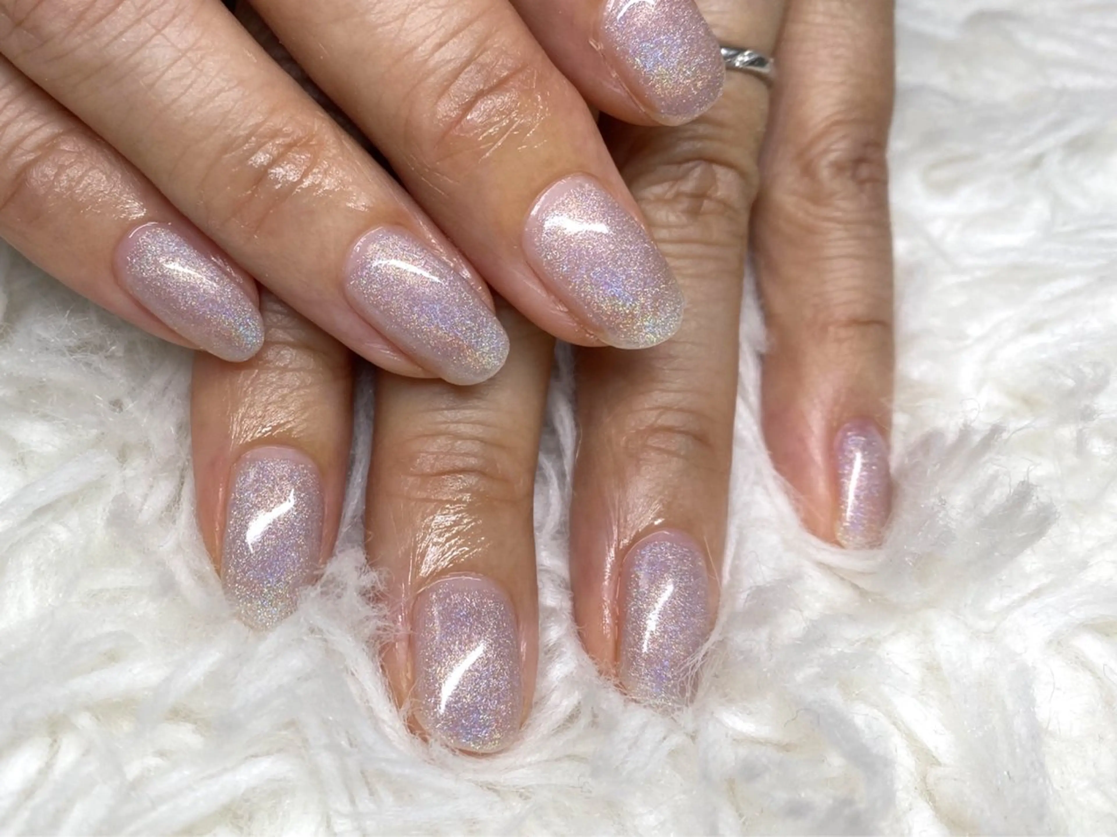 ネイル オーロラネイル ハンドネイル ViMORE あやのネイルデザイン