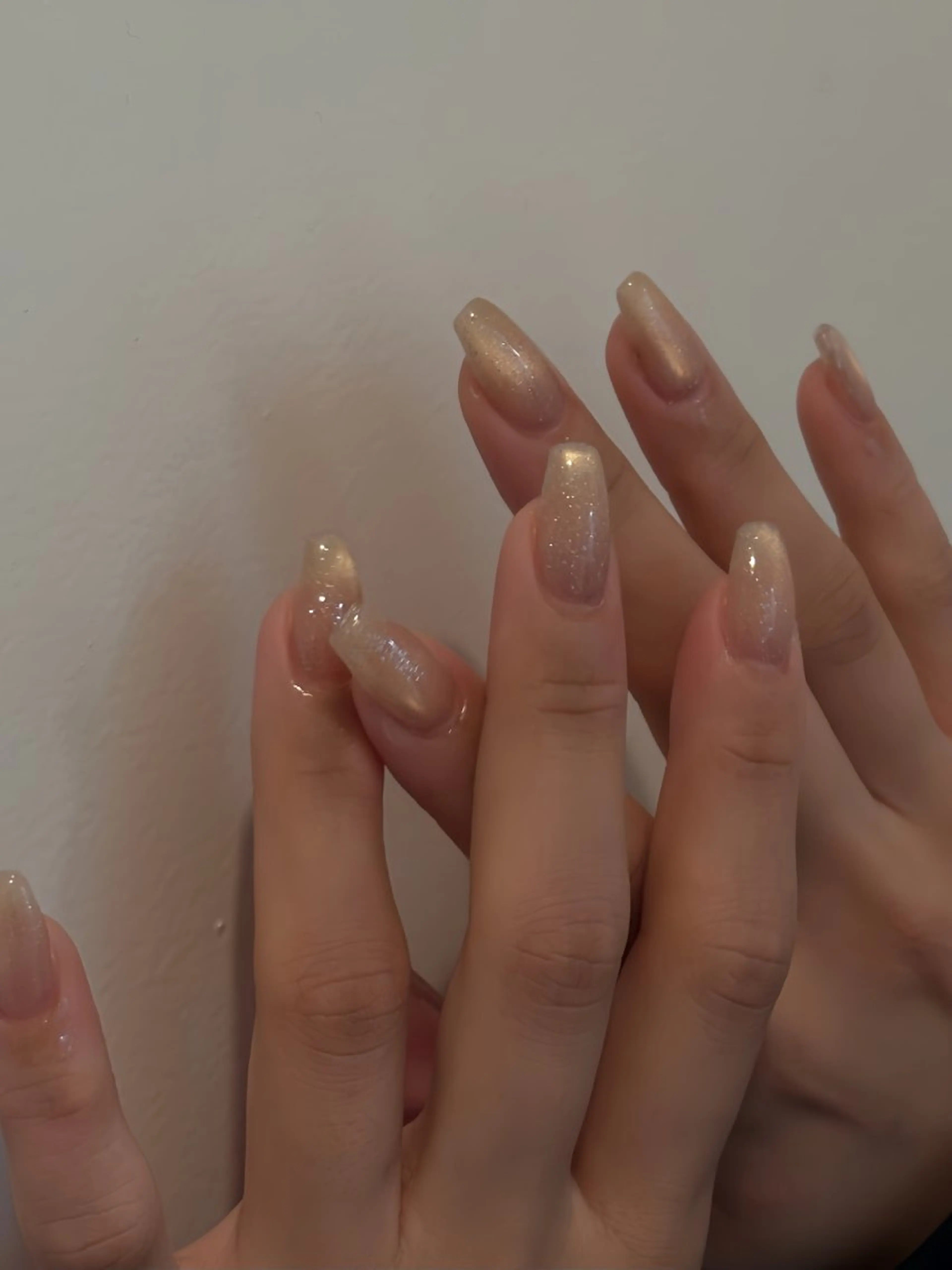 ネイル マグネットネイル マグネットワンカラー ワンカラーネイル ハンドネイル filonnail Juna💍のネイルデザイン