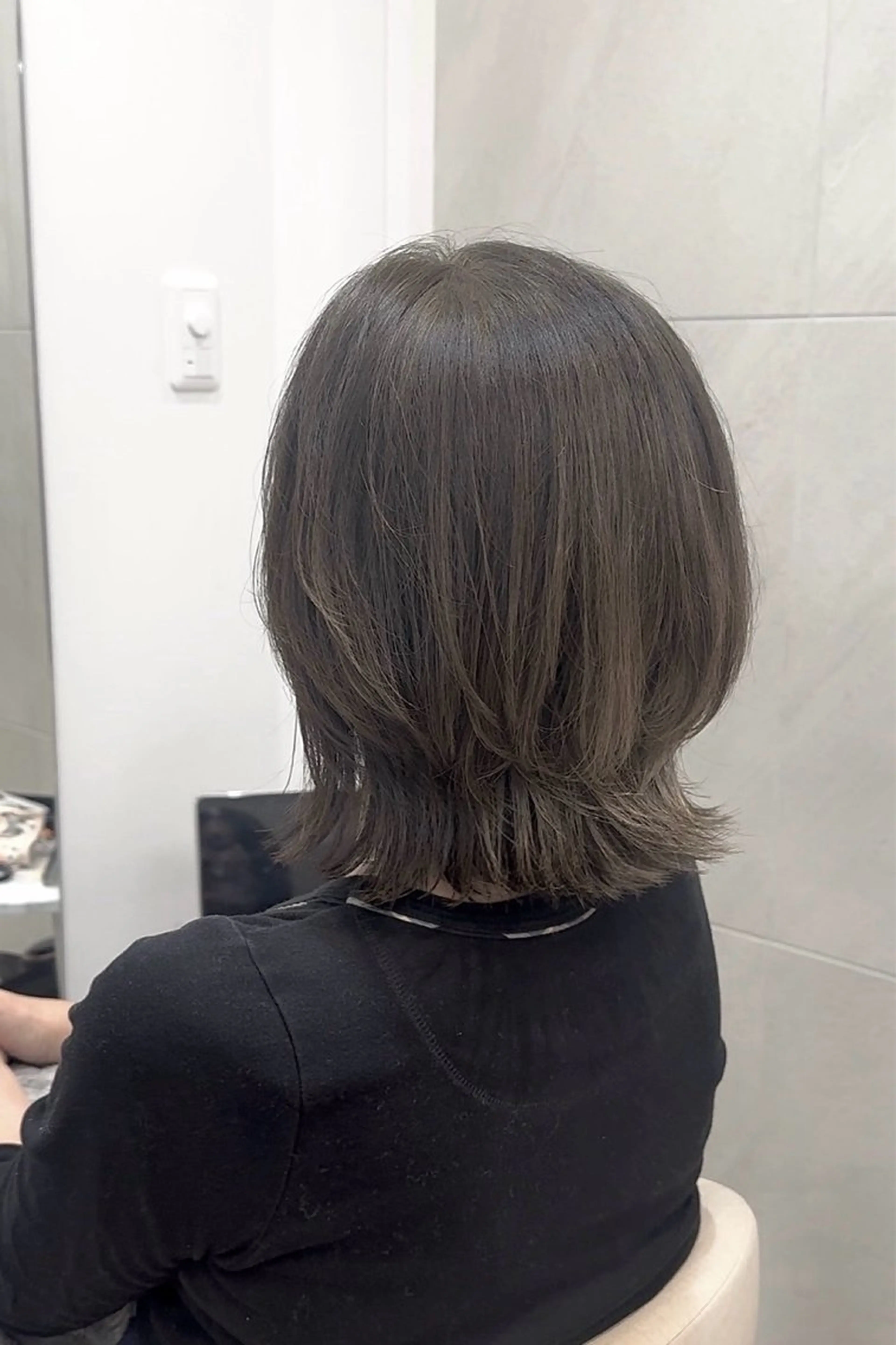 ミディアム カラー パーマ ヘアアレンジ カット ヘアカラー トリートメント ヘアセット パク・ボミン小野リエ 韓国ハーフ🦊のその他イメージ