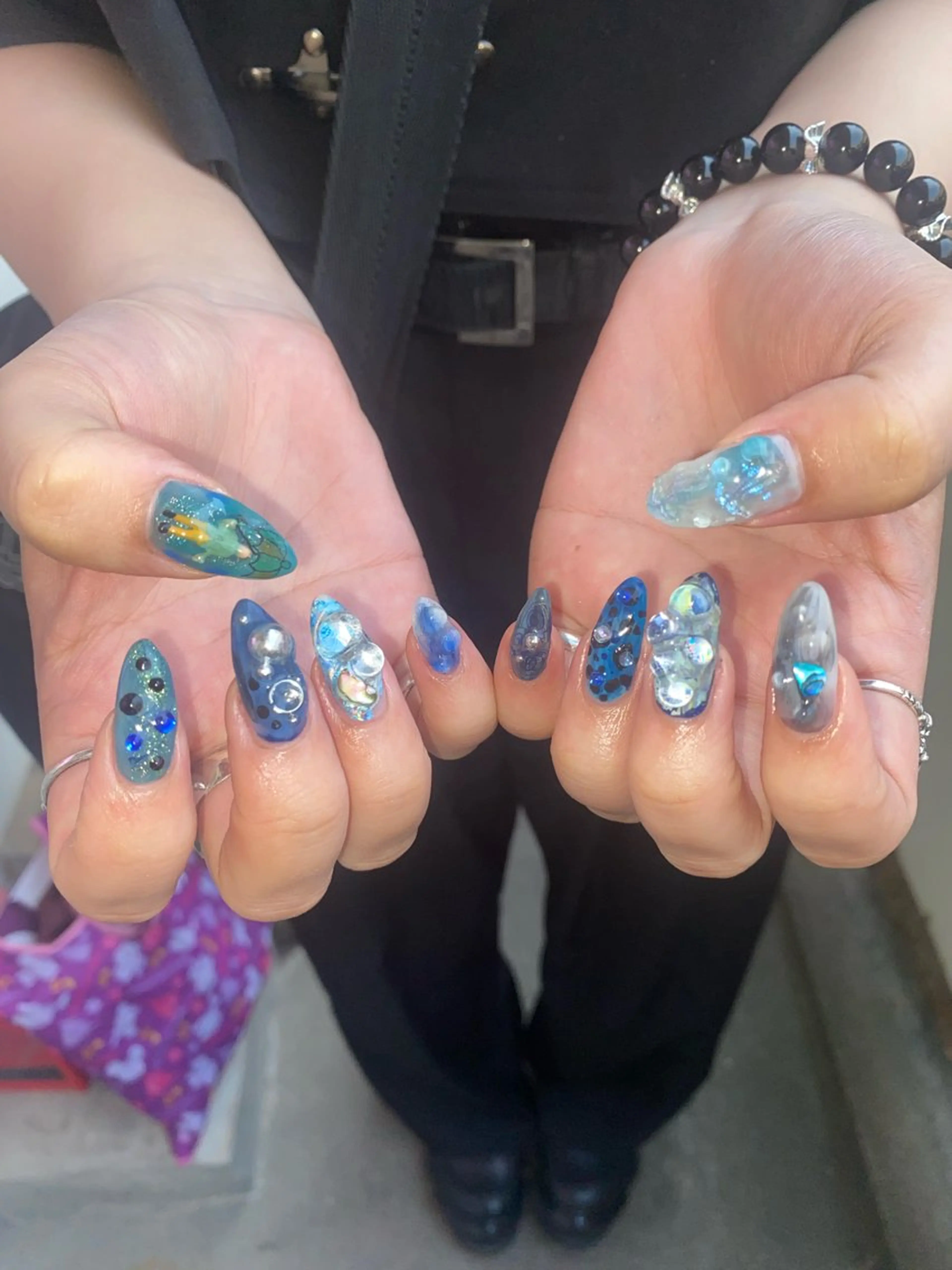 ネイル .unff所属・hana (..)個 性派/メンズネイル◎のネイルデザイン