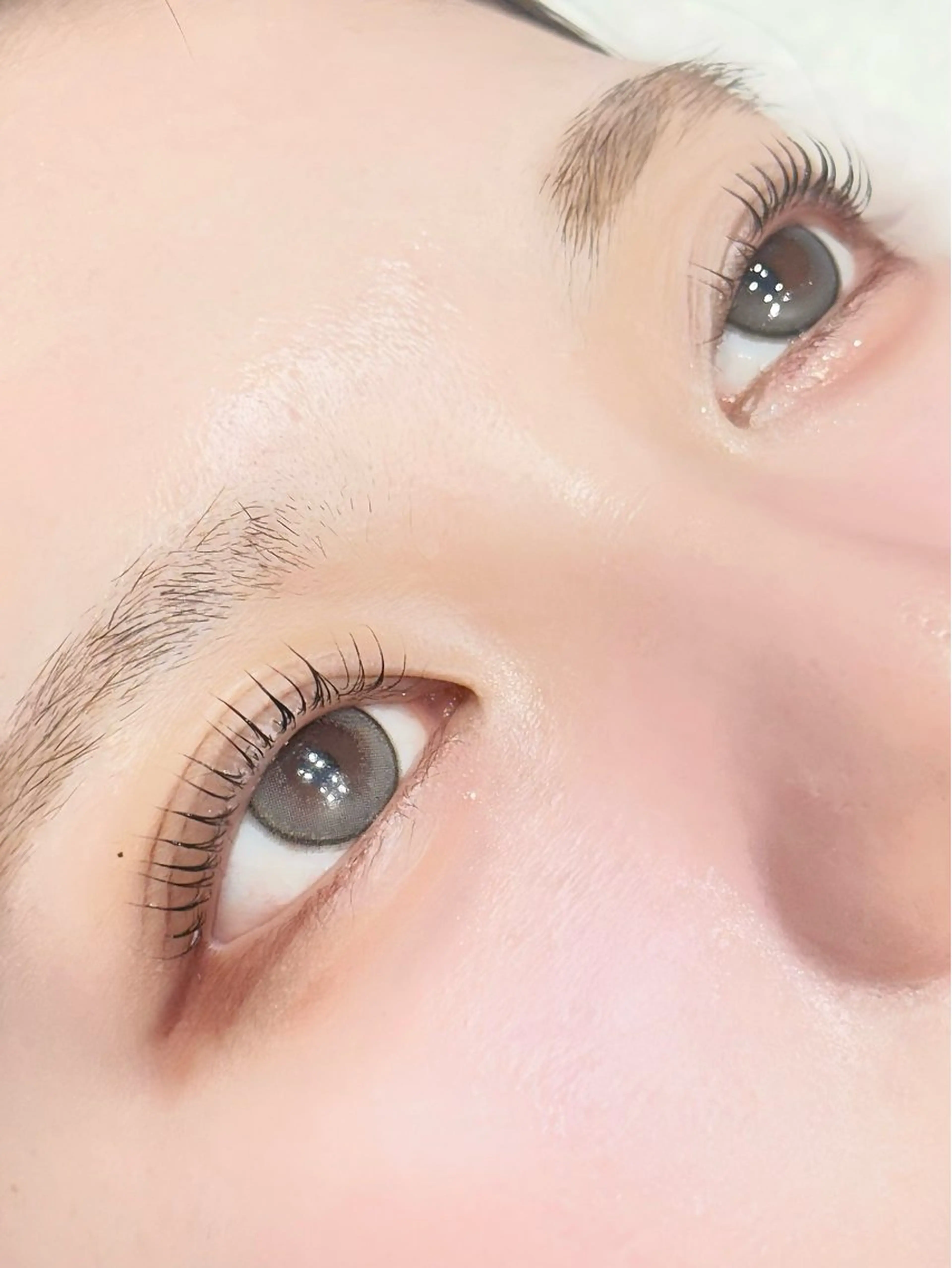 マツエク・マツパ 束感まつ毛 韓国風マツエク ナチュラル マツパ cherien eyelash&eyebrow(salon village)所属・梅津/cherien 渋谷・明治神宮前のマツエク・マツパデザイン