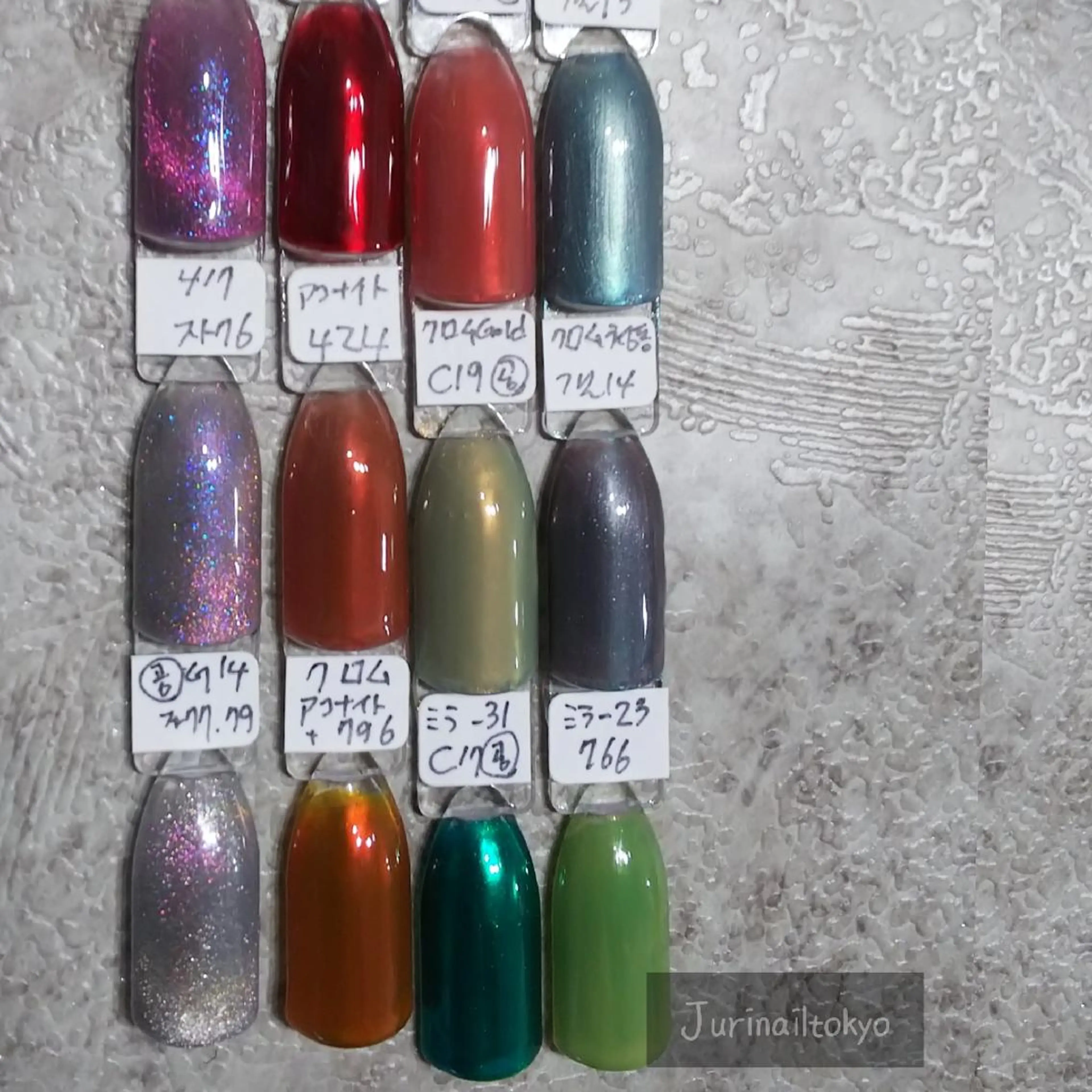 ネイル ワンカラーネイル フットネイル jurinailtokyo所属・jurinail tokyoのネイルデザイン