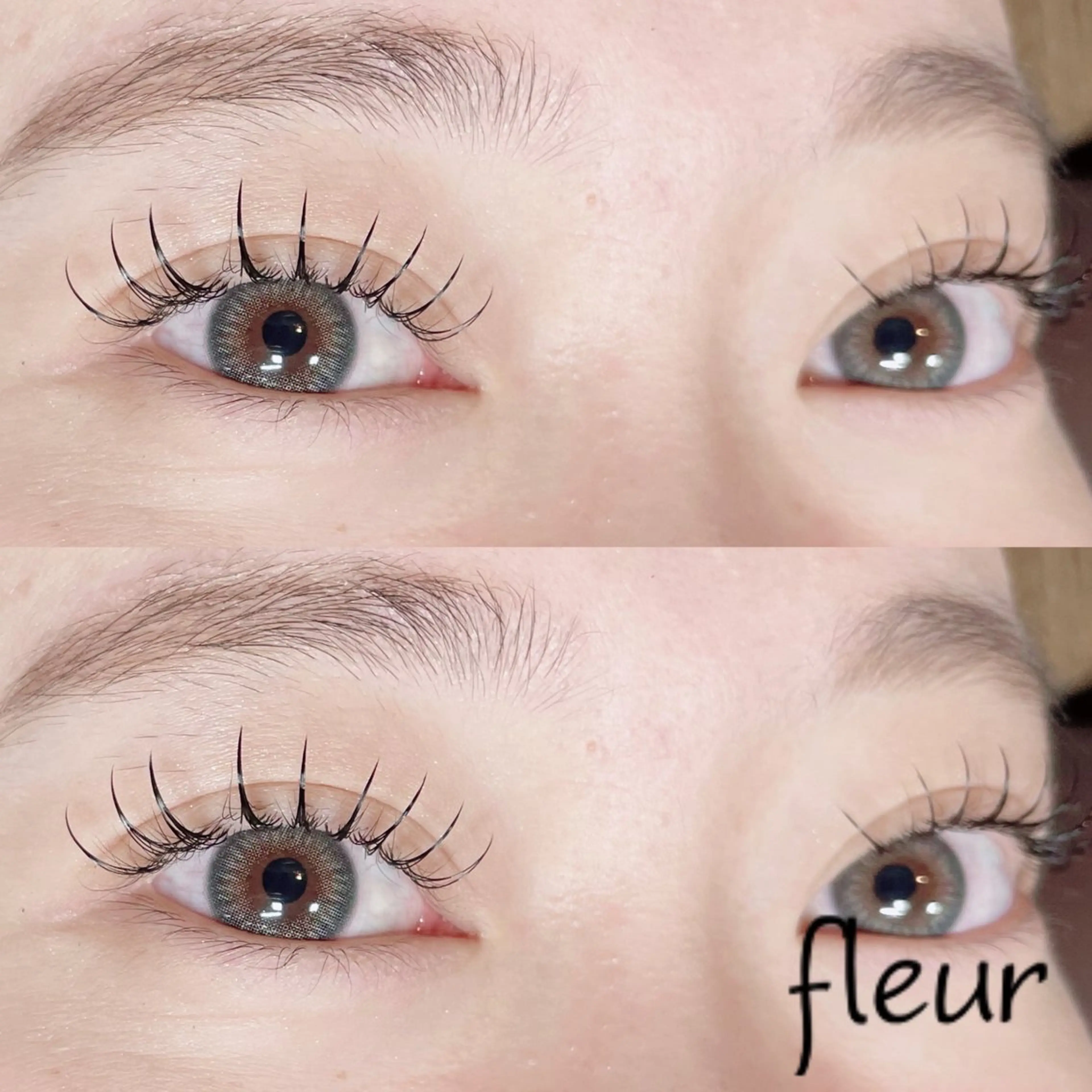 マツエク・マツパ 束感まつ毛 マツエク アイラッシュサロンfleur🍀所属・🍀fleur🍀 束感/ワンホン/杉浦のマツエク・マツパデザイン