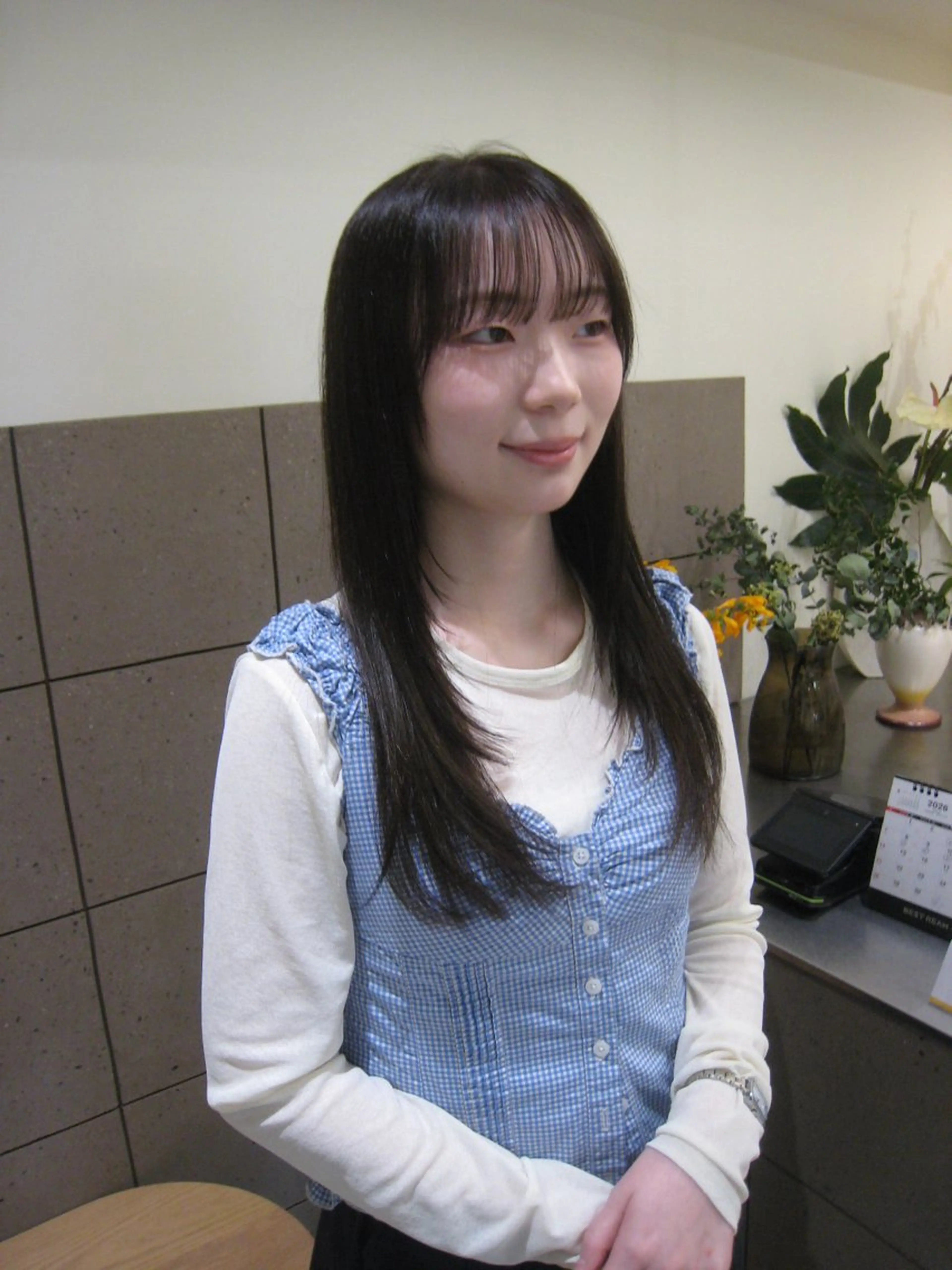 ロング カット ヘアカラー トリートメント natsuki /HUIのヘアスタイル