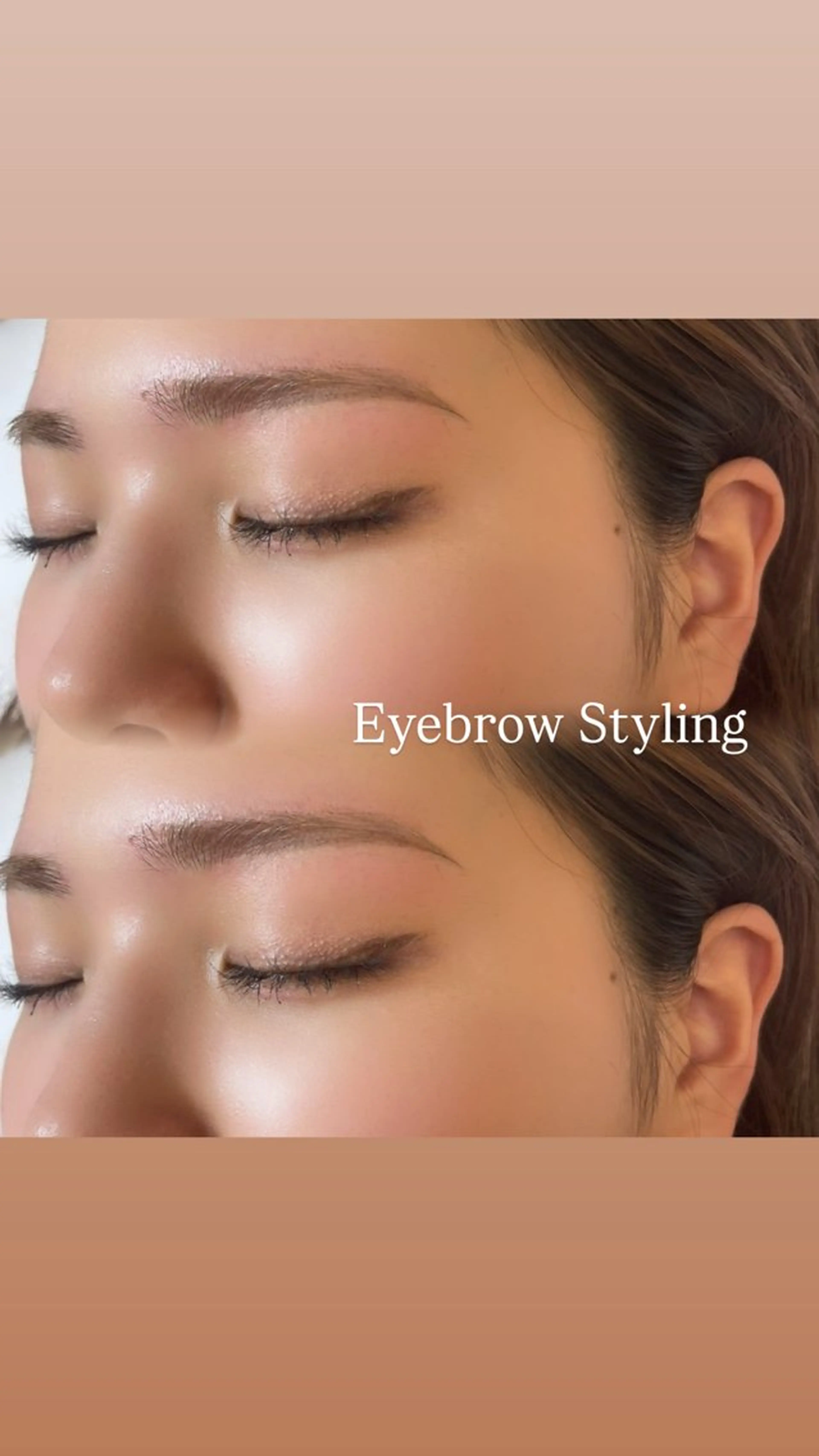 アイブロウ 眉毛ワックス脱毛 Aoi⭐️ 心斎橋eyelashの眉毛・アイブロウイメージ