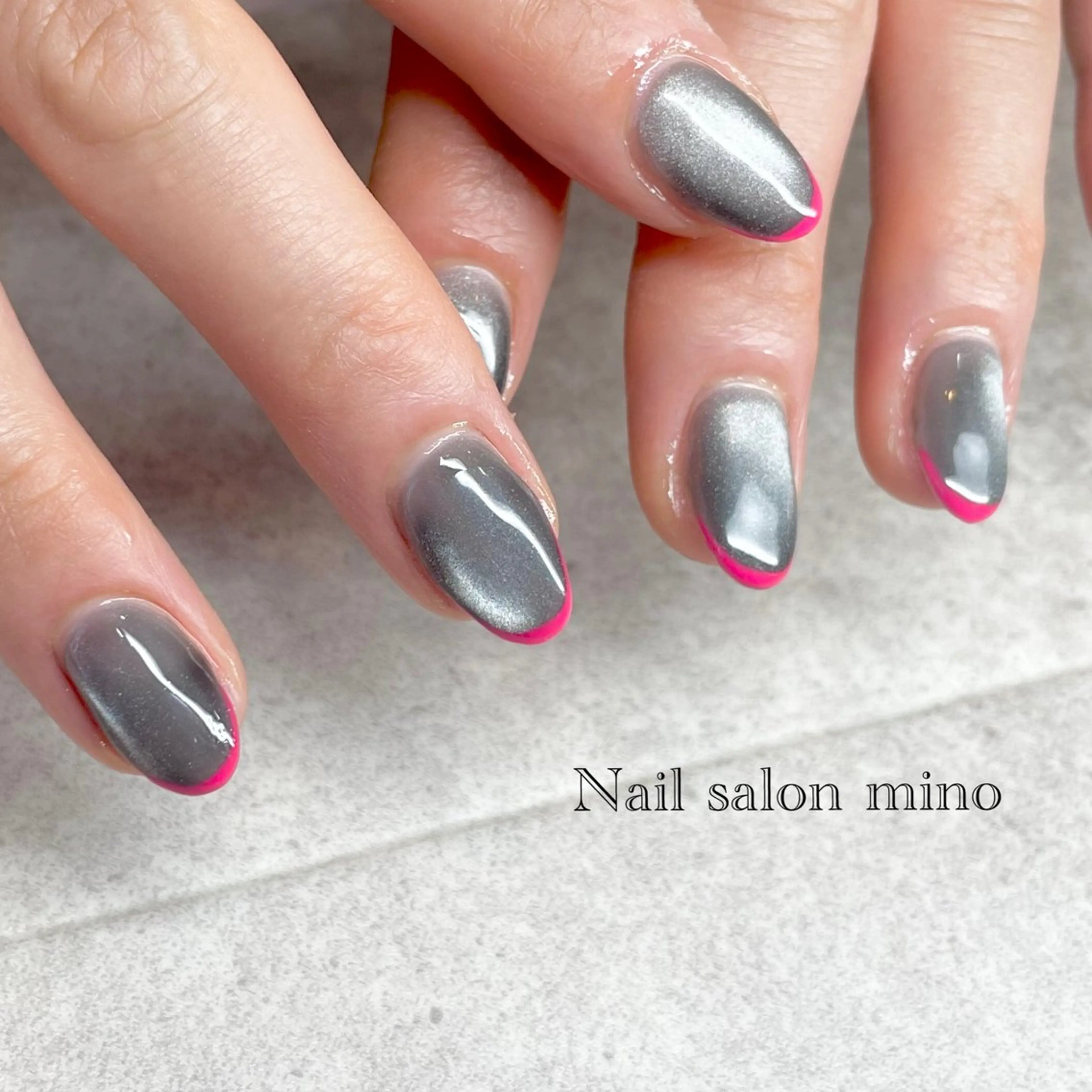 ネイル スカルプネイル 三野　nail salon minoのネイルデザイン