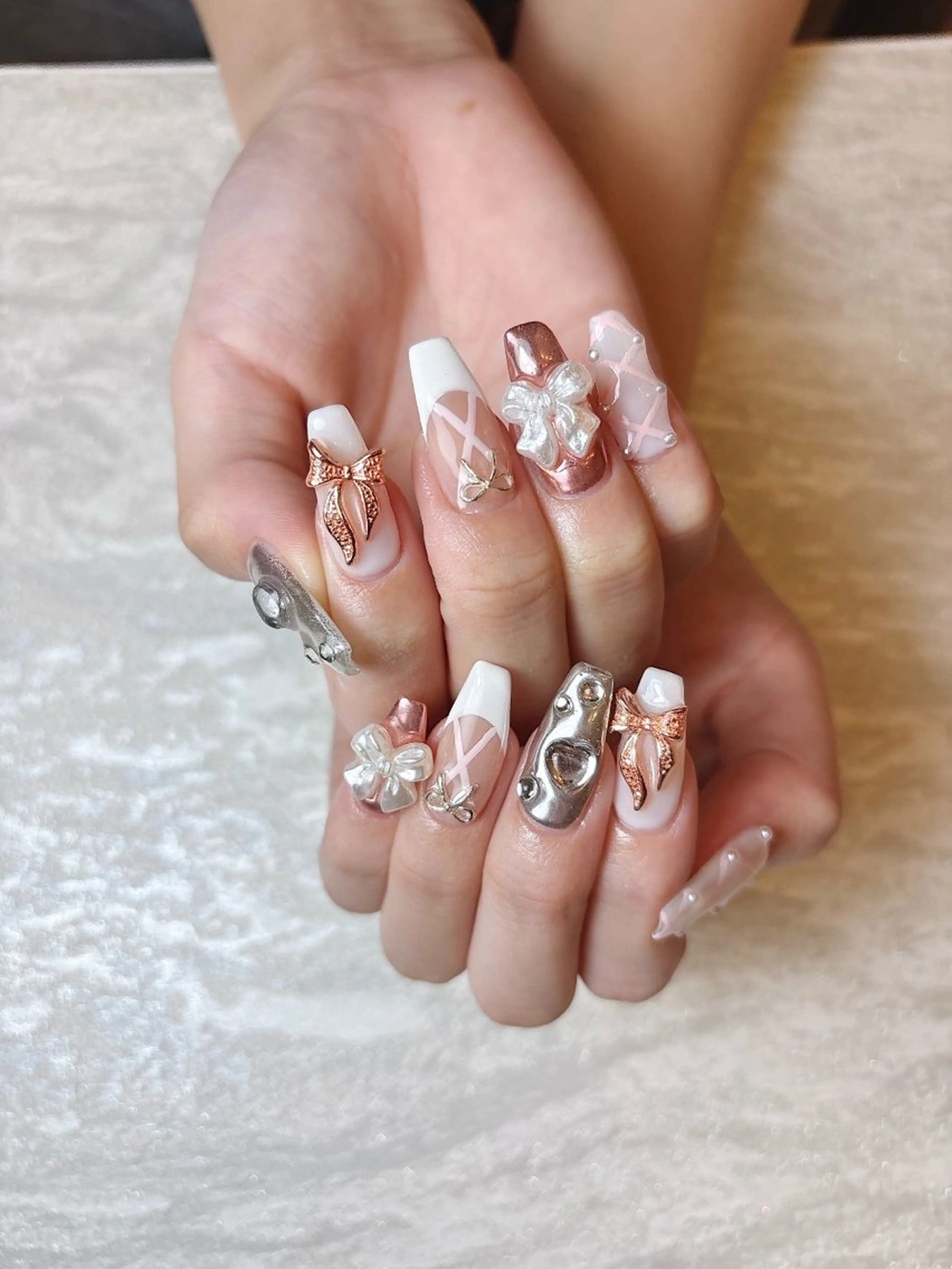 ネイル ハンドネイル Radia bykaonailsのネイルデザイン