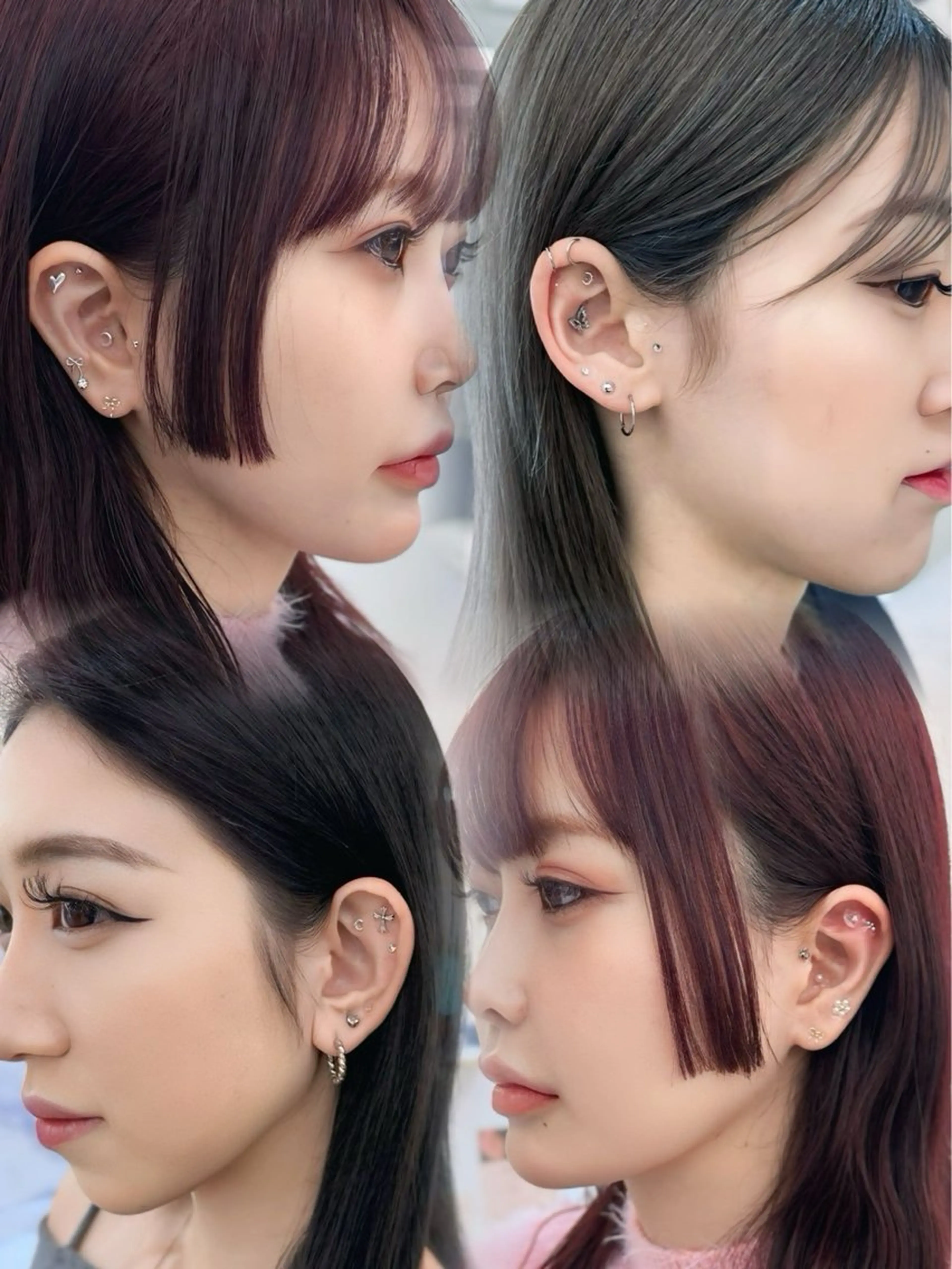 ヘアカラー ワンホン×髪質改善 つのーか🩶🫧のヘアスタイル