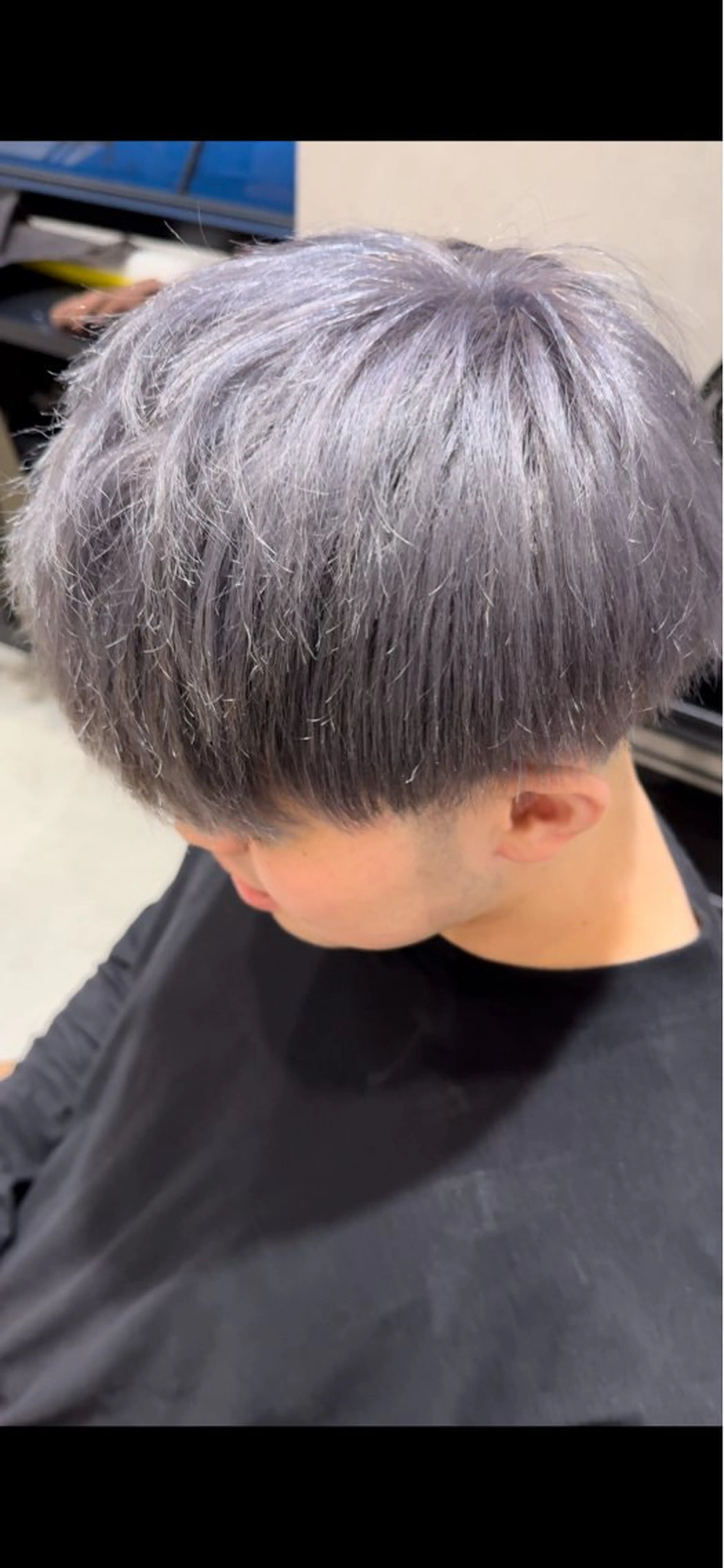 カラー メンズ ヘアカラー 保坂 瞭のヘアスタイル