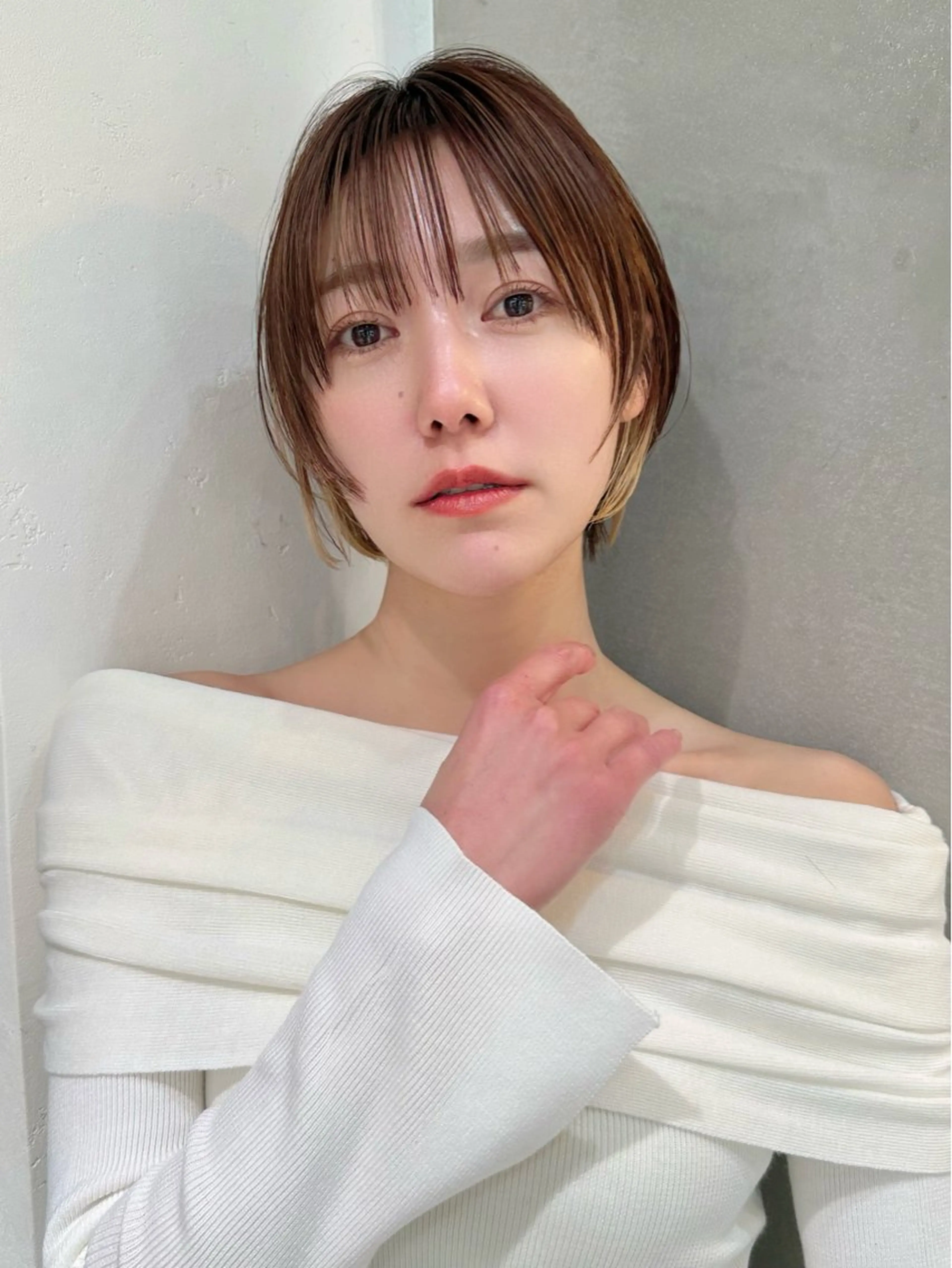 ショート カット ヘアカラー トリートメント ヘッドスパ taiga レイヤー /髪質改善/矯正🌈のヘアスタイル