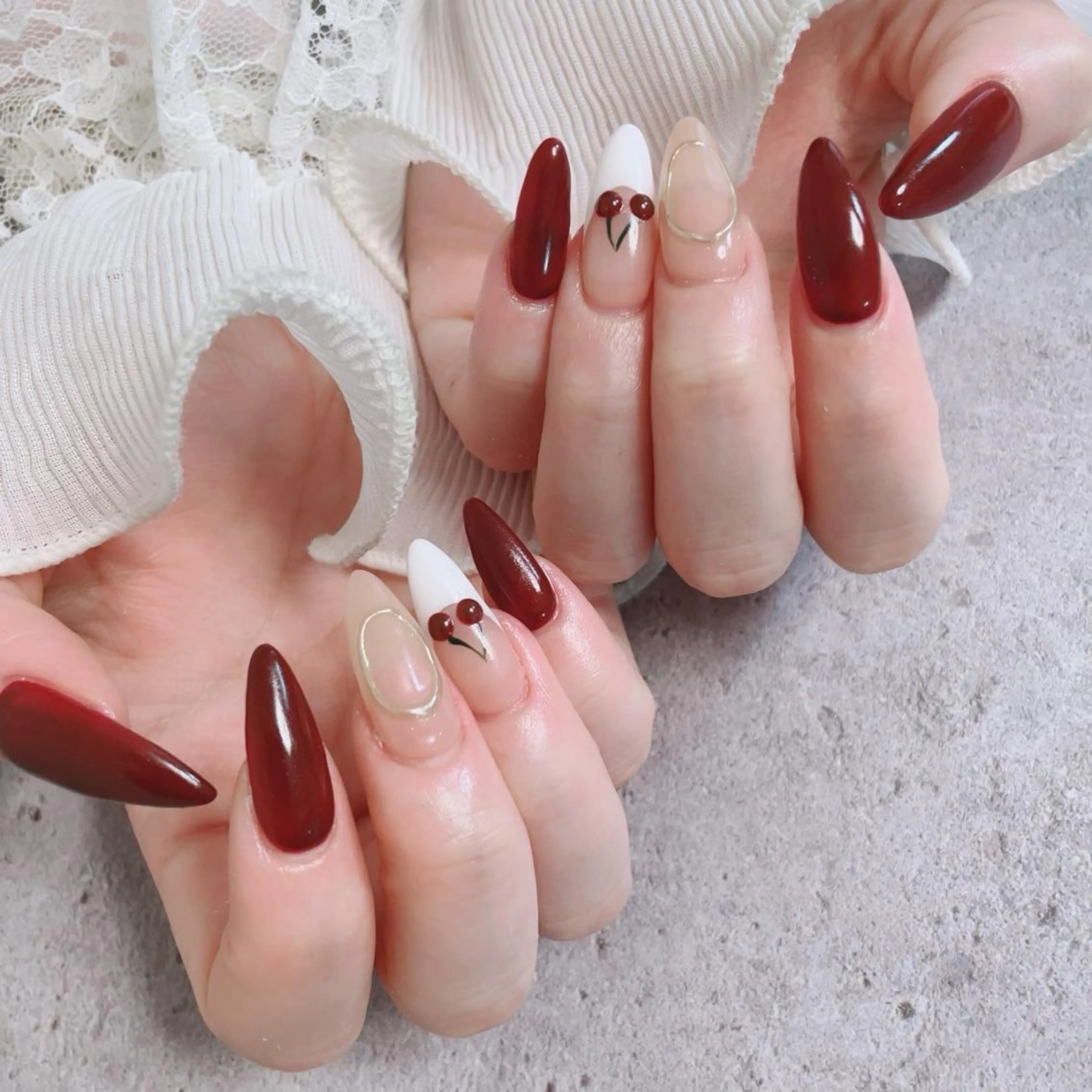 ネイル ハンドネイル 🤎Yun nail salon🤎のネイルデザイン