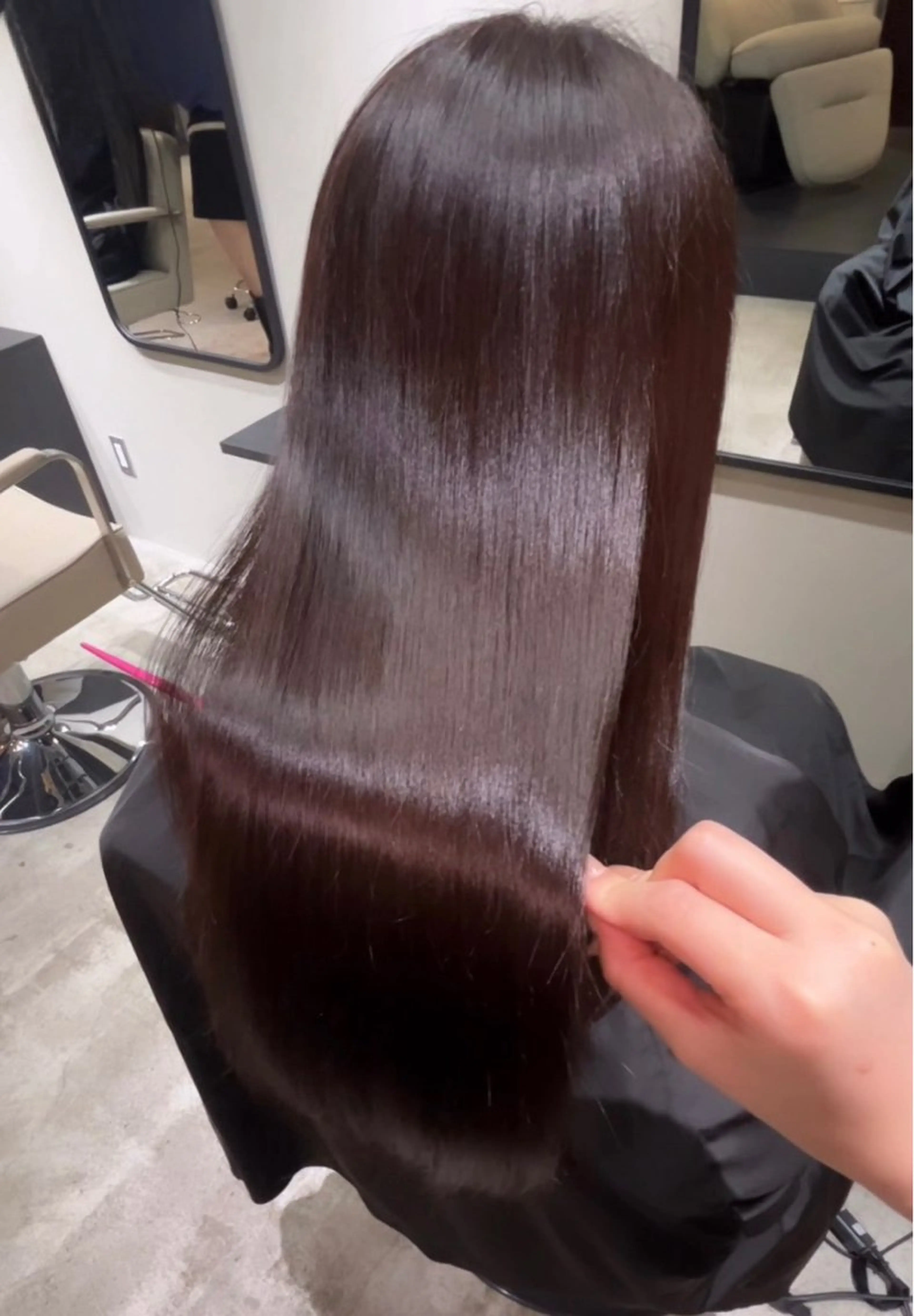 ロング カラー ブラウンカラー 髪質改善 カット ヘアカラー トリートメント 神山美歌/髪質改善 /八丁堀のヘアスタイル