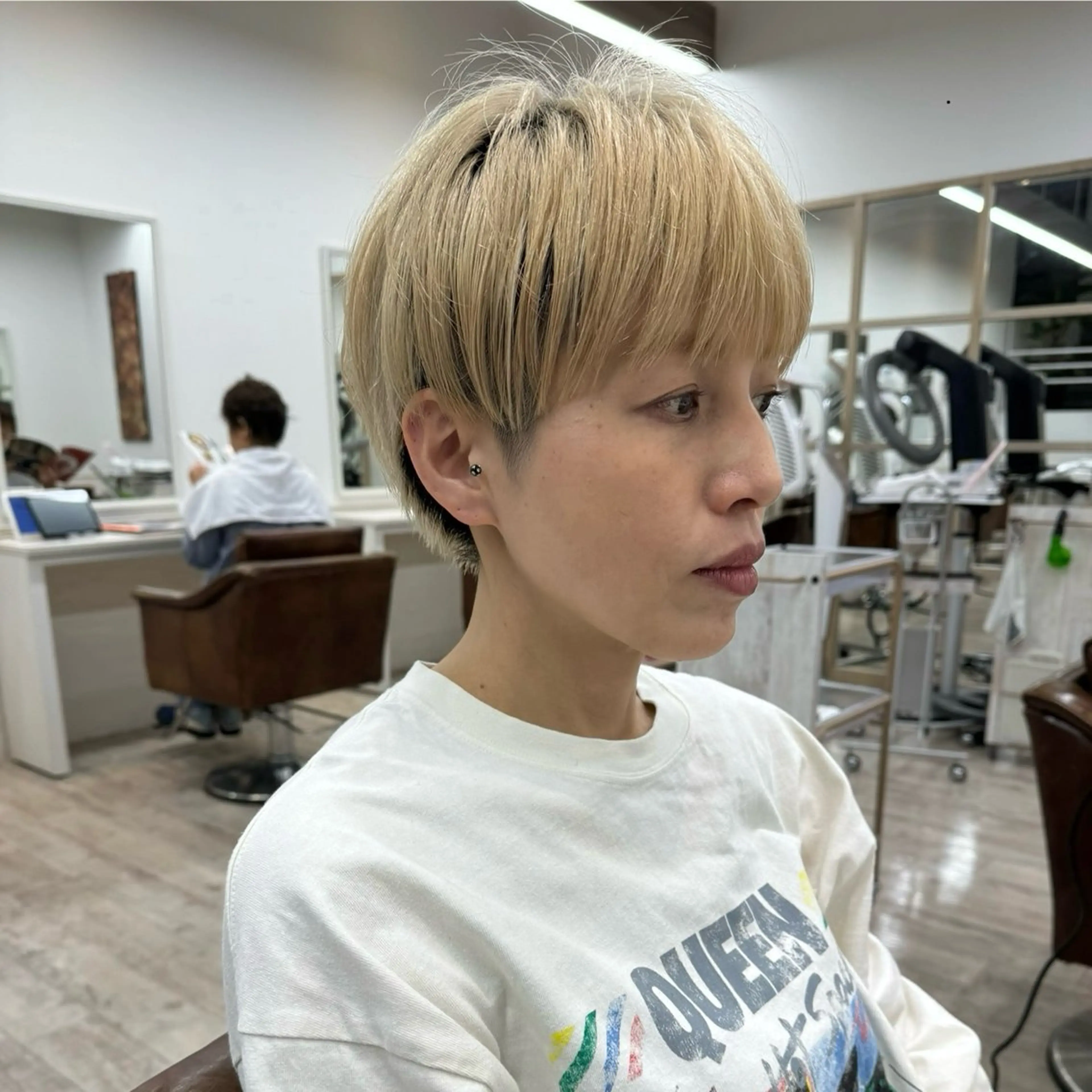 ショート カット ショート/ボブ パーマ/中原のヘアスタイル