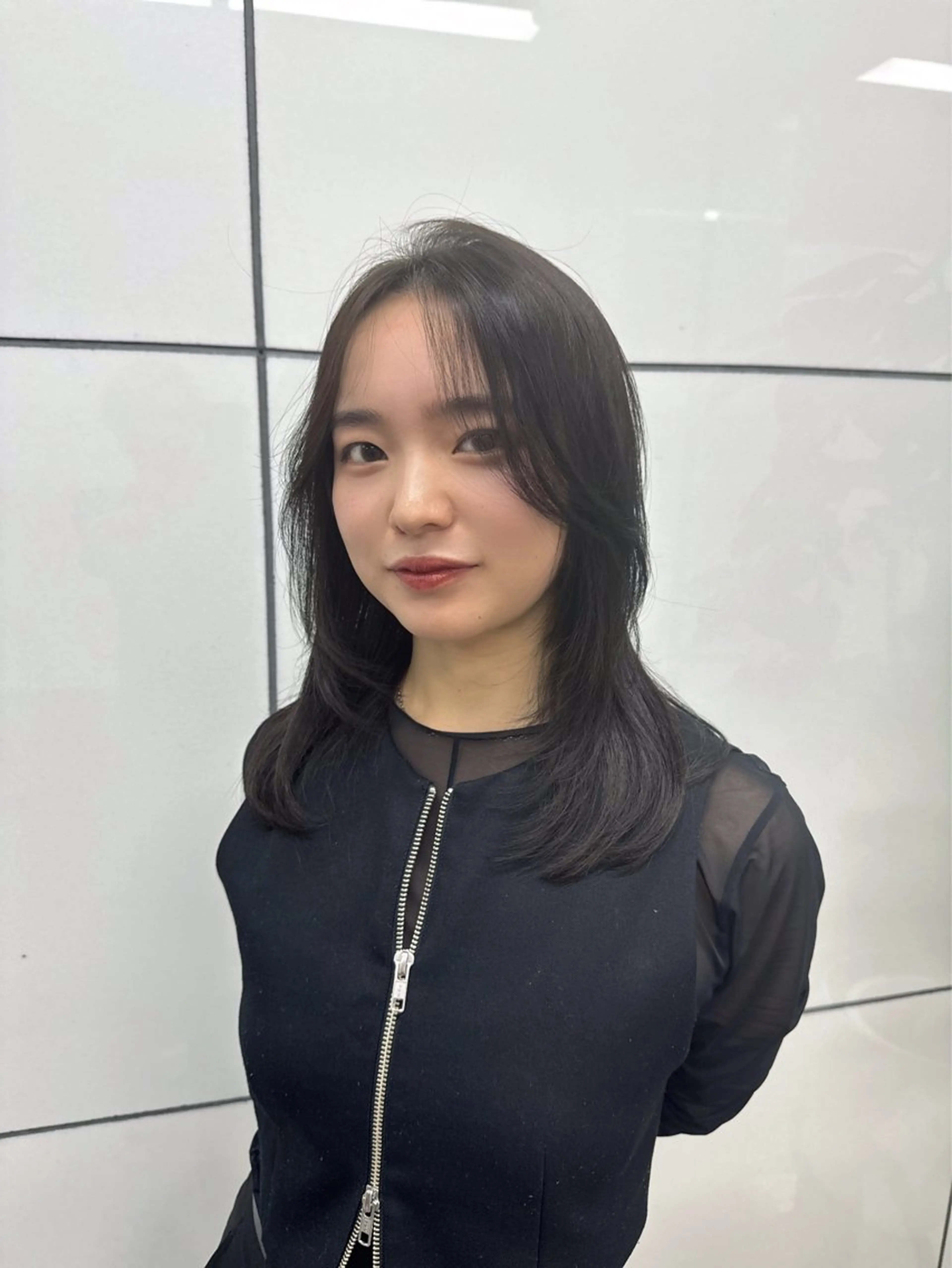 ミディアム レイヤーカット/髪質 改善/鷲尾 駿のヘアスタイル