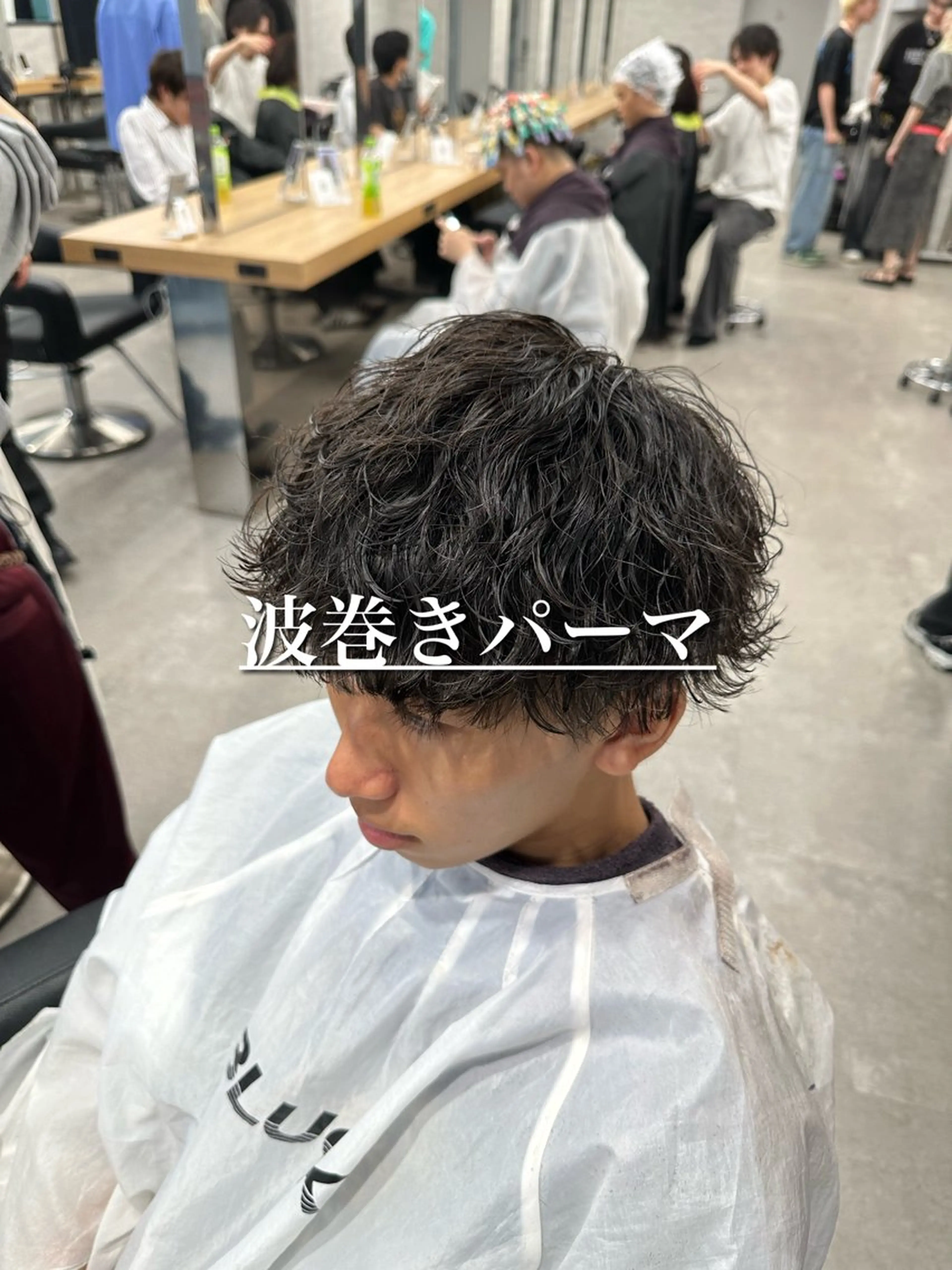 ショート パーマ メンズ 【パーマ率90%】 サエキカズマのヘアスタイル