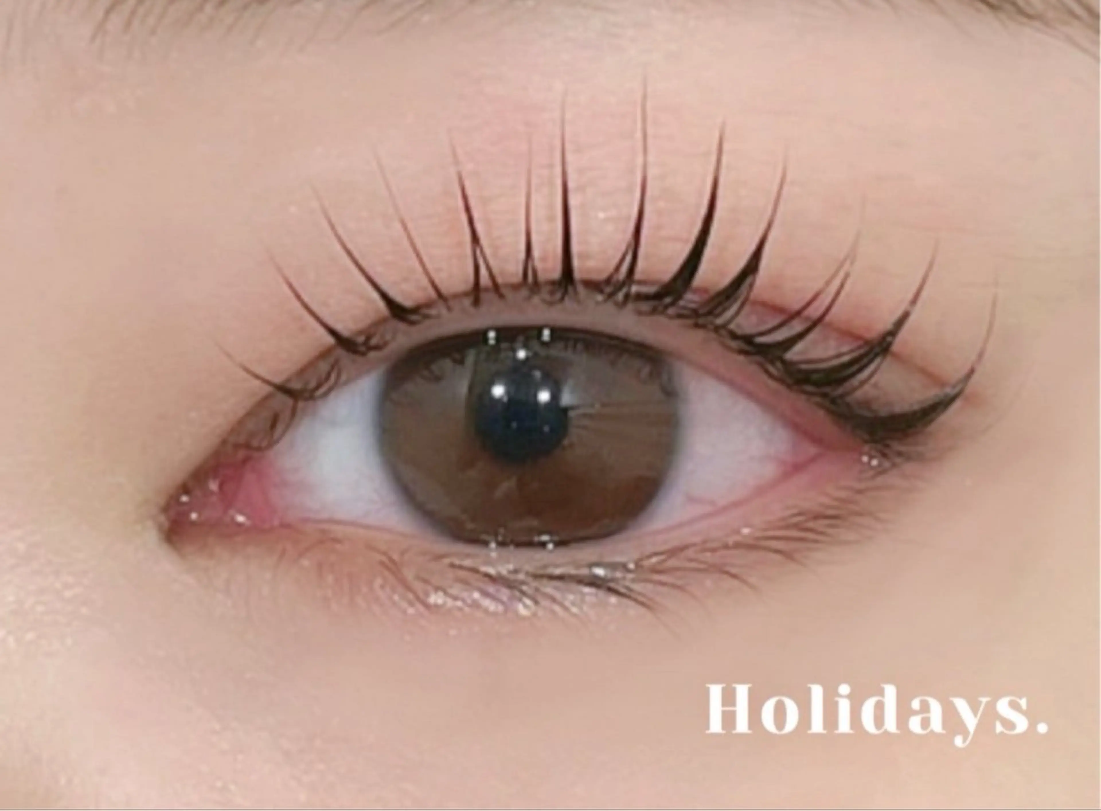 パリジェンヌラッシュリフト（上）の写真