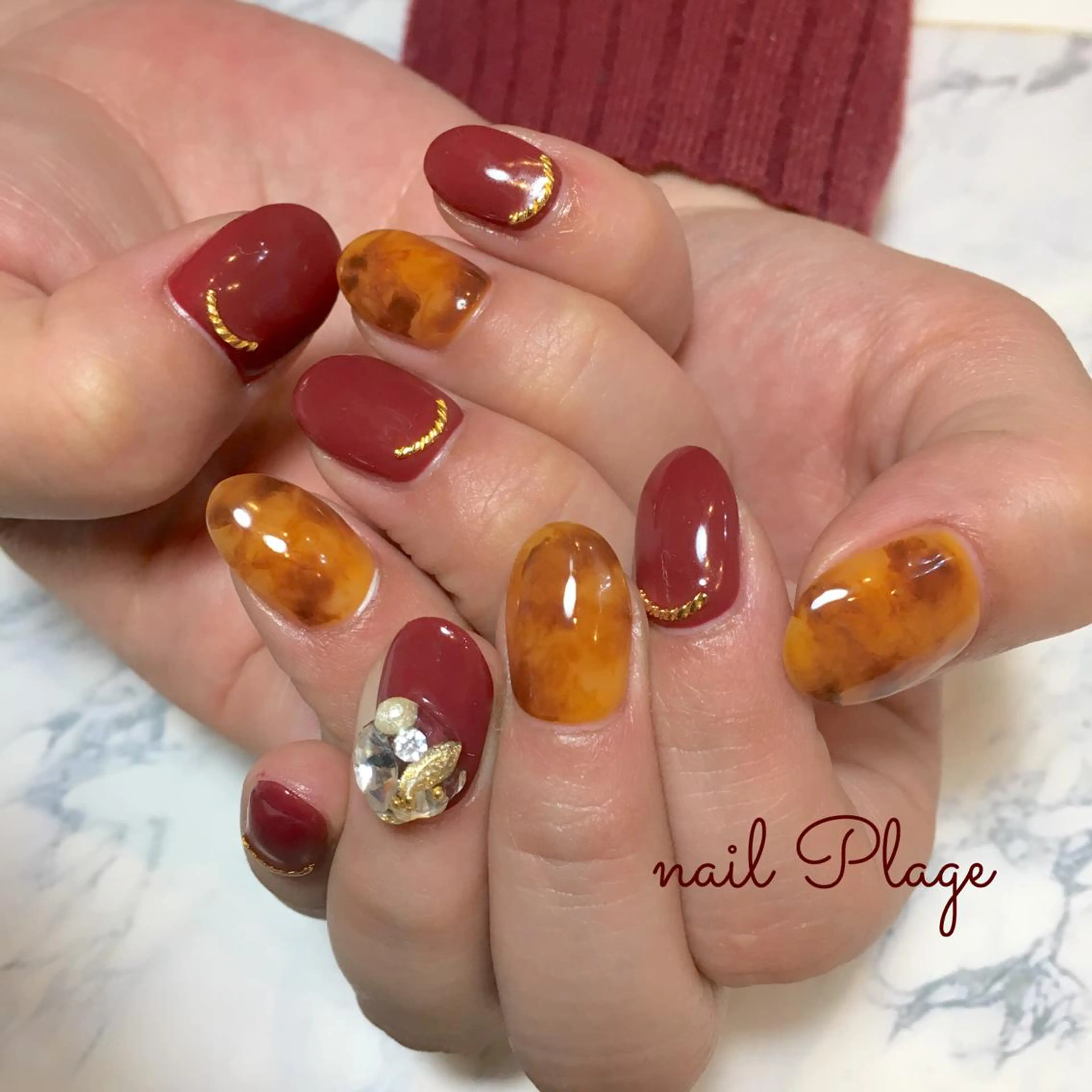 ネイル nail Plage Imai kanaのネイルデザイン