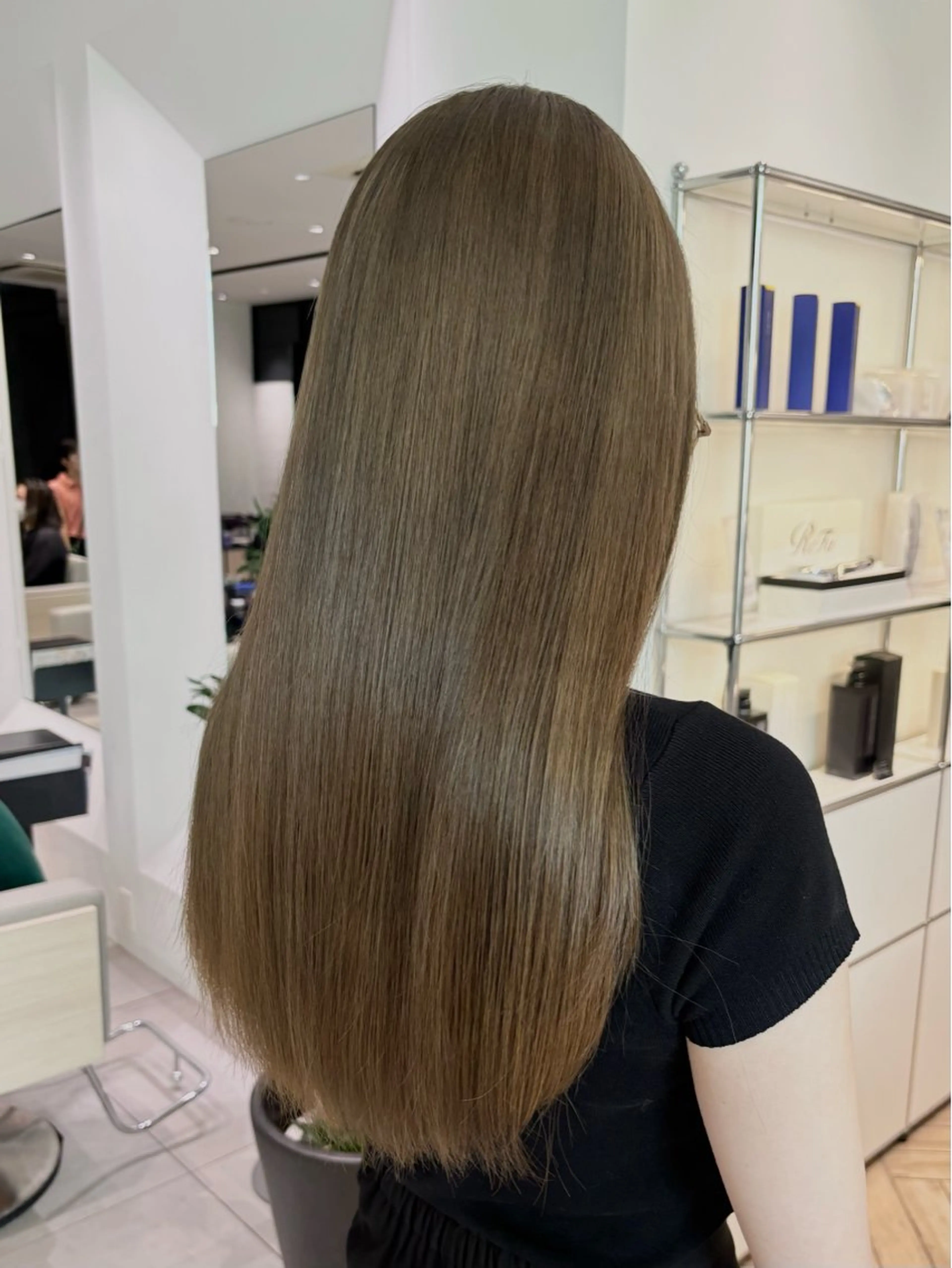 🎀透明感!ブリーチ無しダブルカラー+クイックトリートメント🎀ིྀの写真