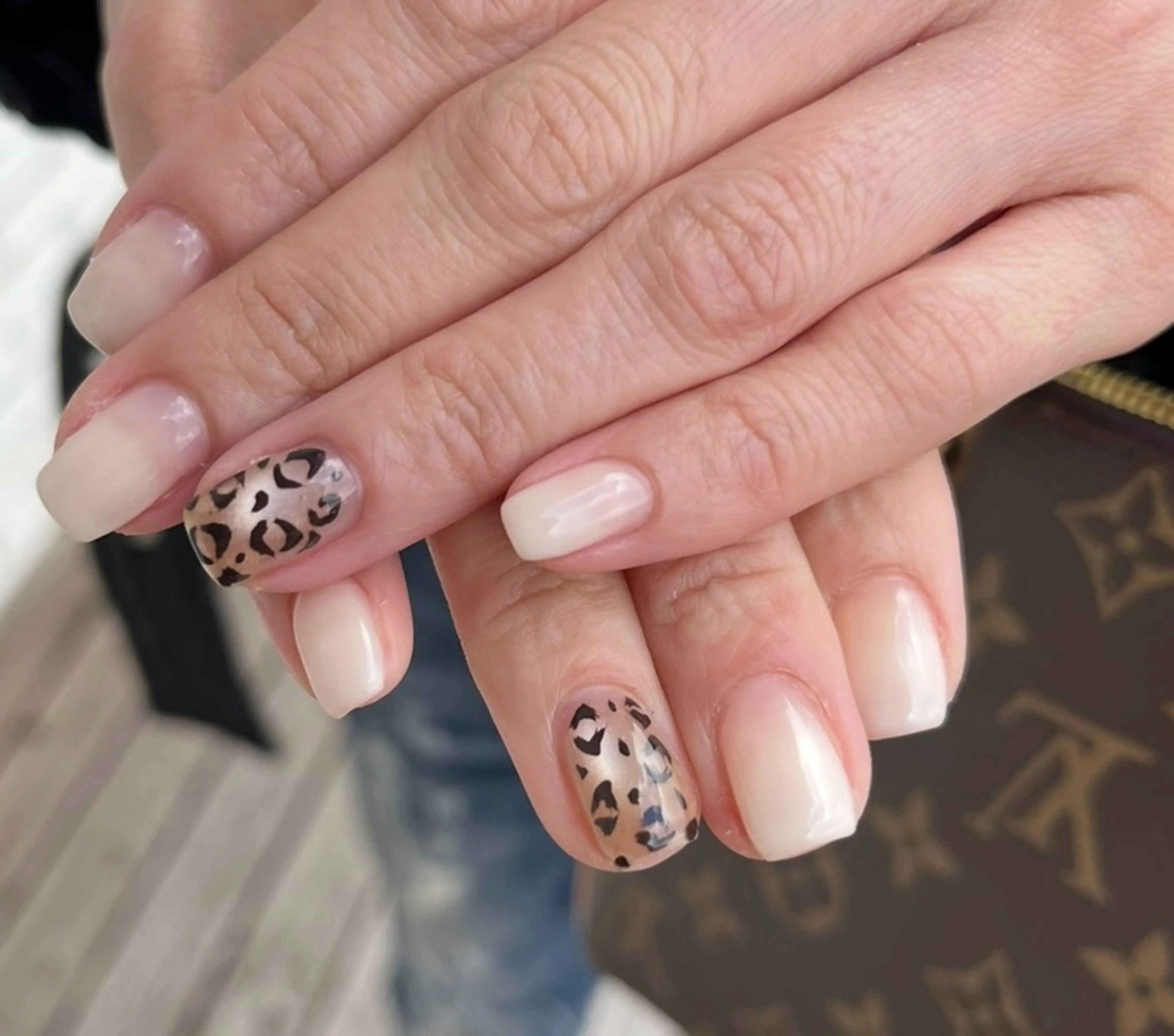 ネイル アニマル柄 竹内 澪のネイルデザイン