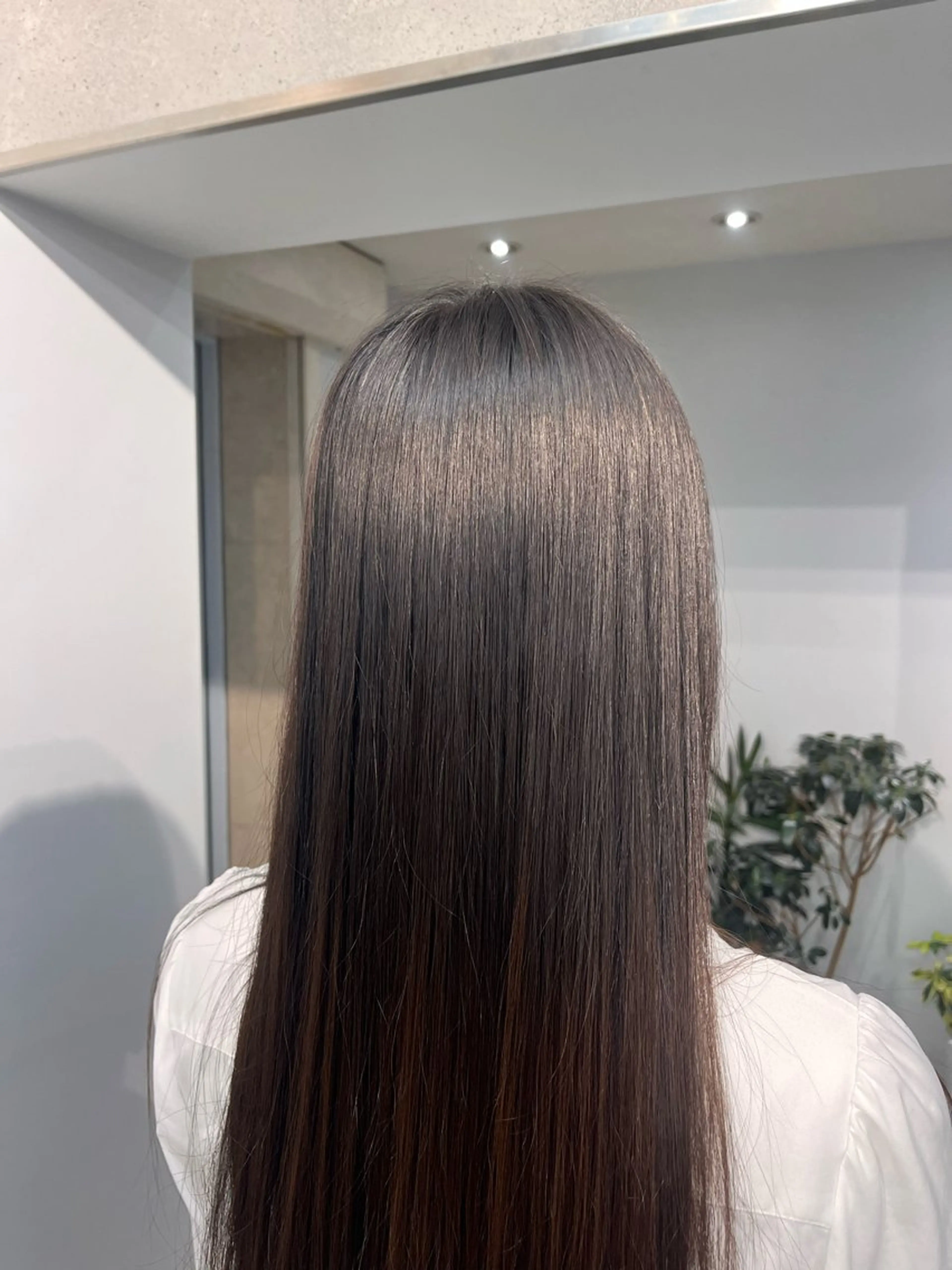 ロング 縮毛矯正 カットモデル募集中/ vain はるのヘアスタイル