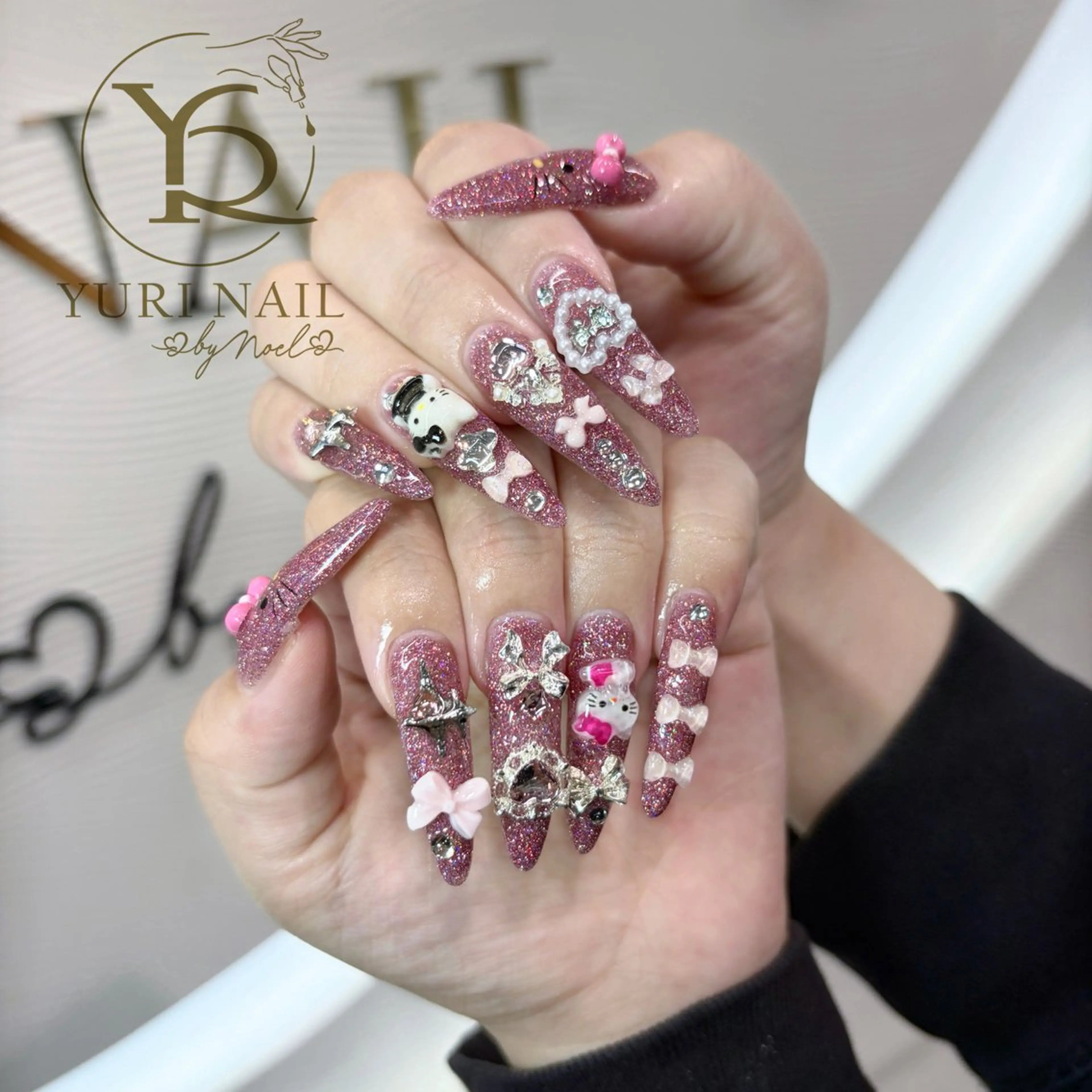 💅🏻デザインやり放題つけ放題👑💍✨持ち込みOK！150分の写真