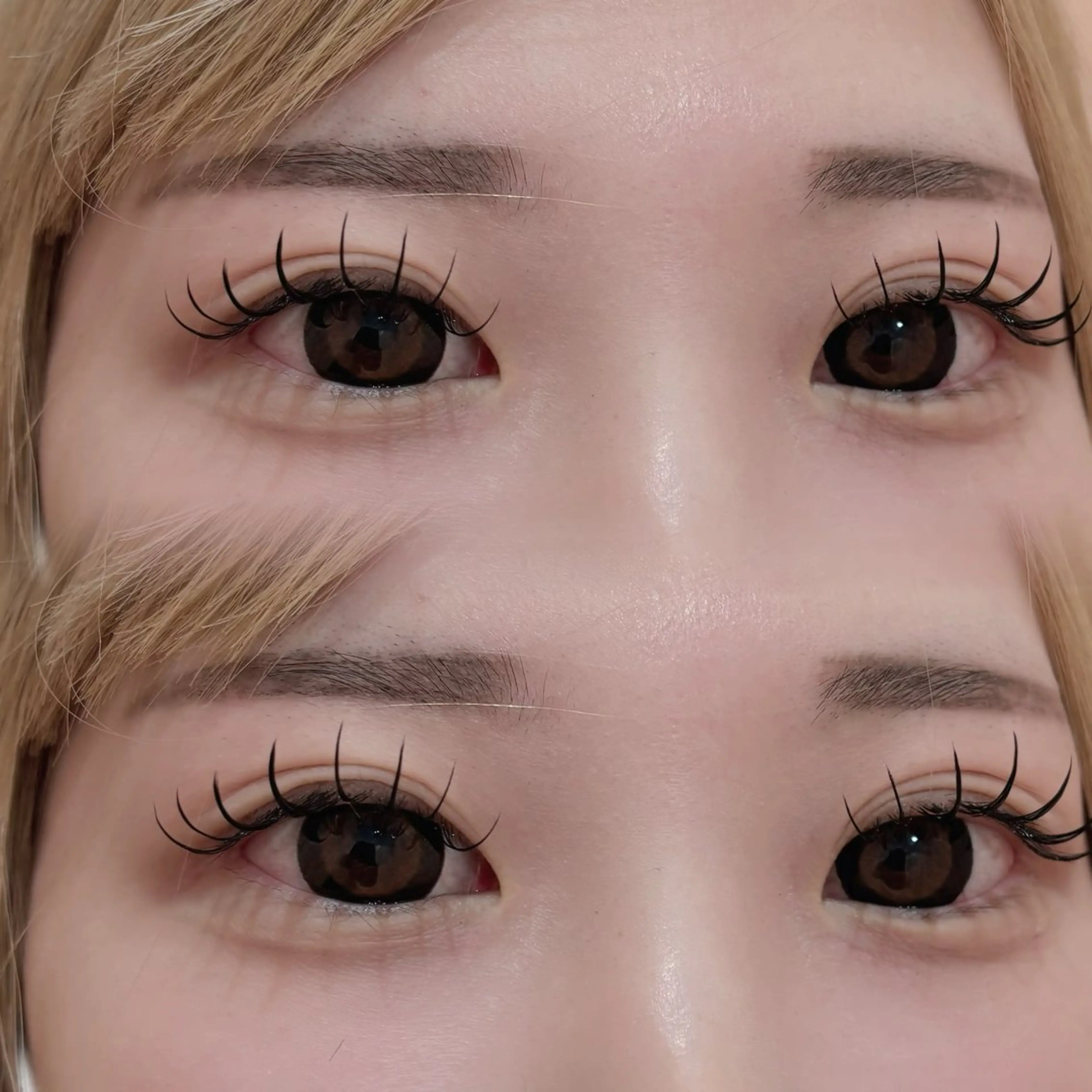 マツエク・マツパ ナチュラル YUZUKI .⋆𝜗𝜚のマツエク・マツパデザイン