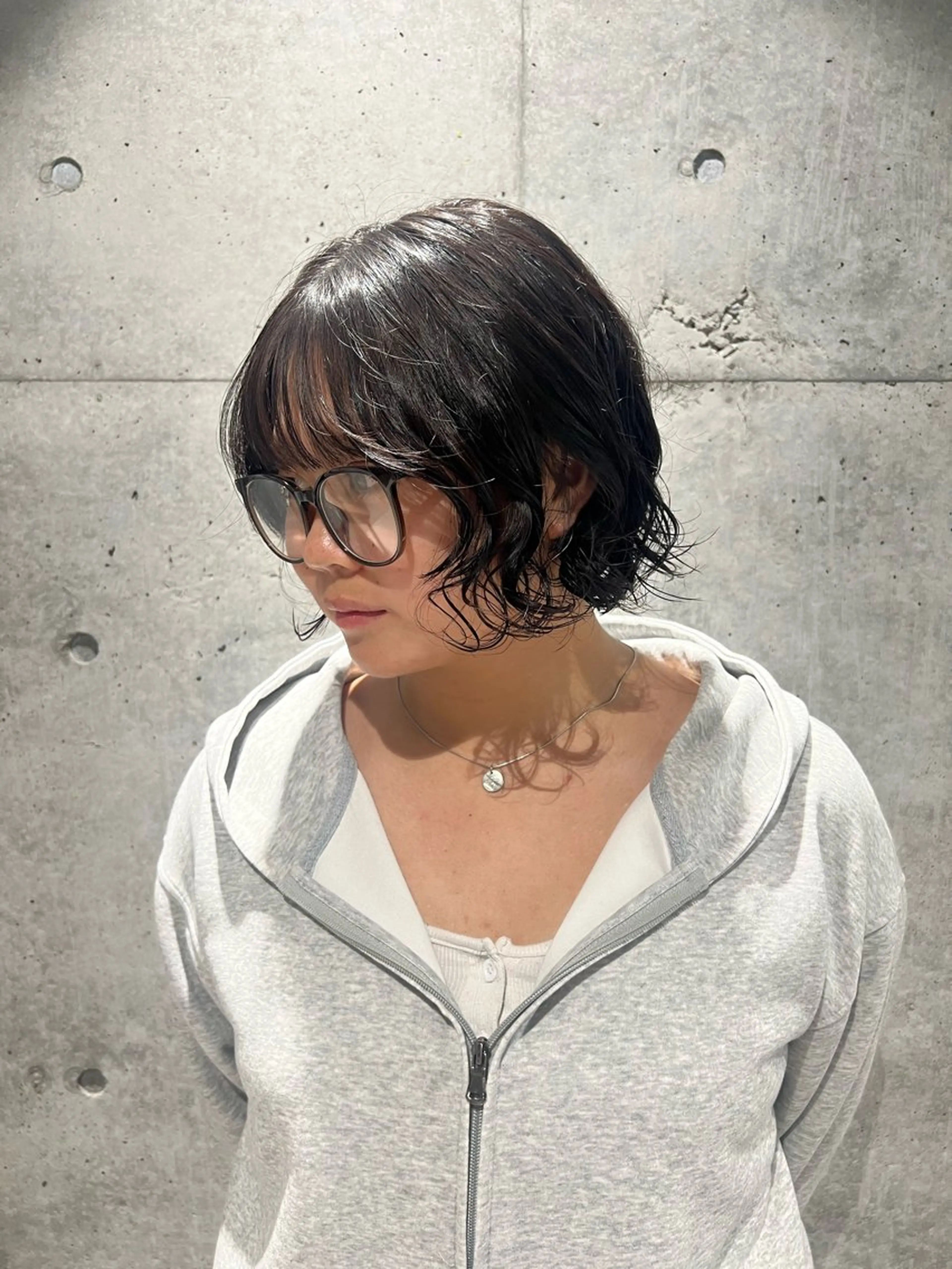 ショート 透明感カラー/ベージ ュ/HIKARU🌿のヘアスタイル