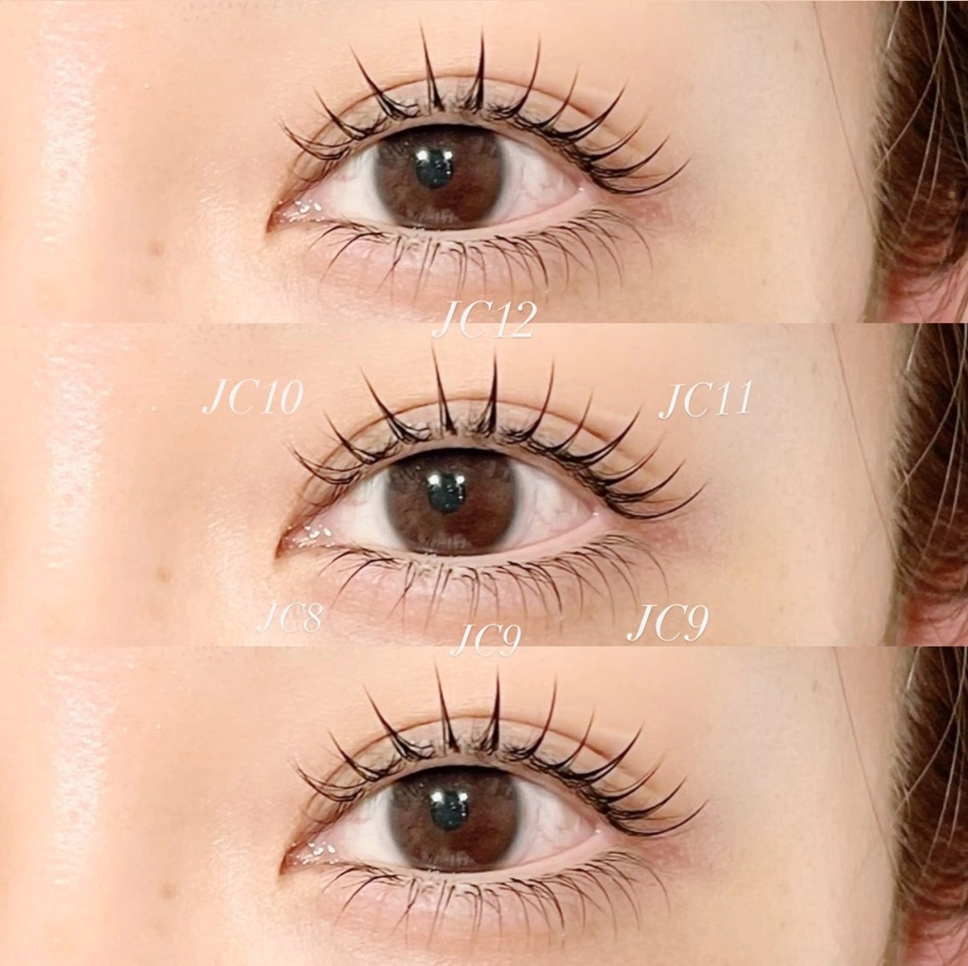 マツエク・マツパ ELRe Hiroeのマツエク・マツパデザイン