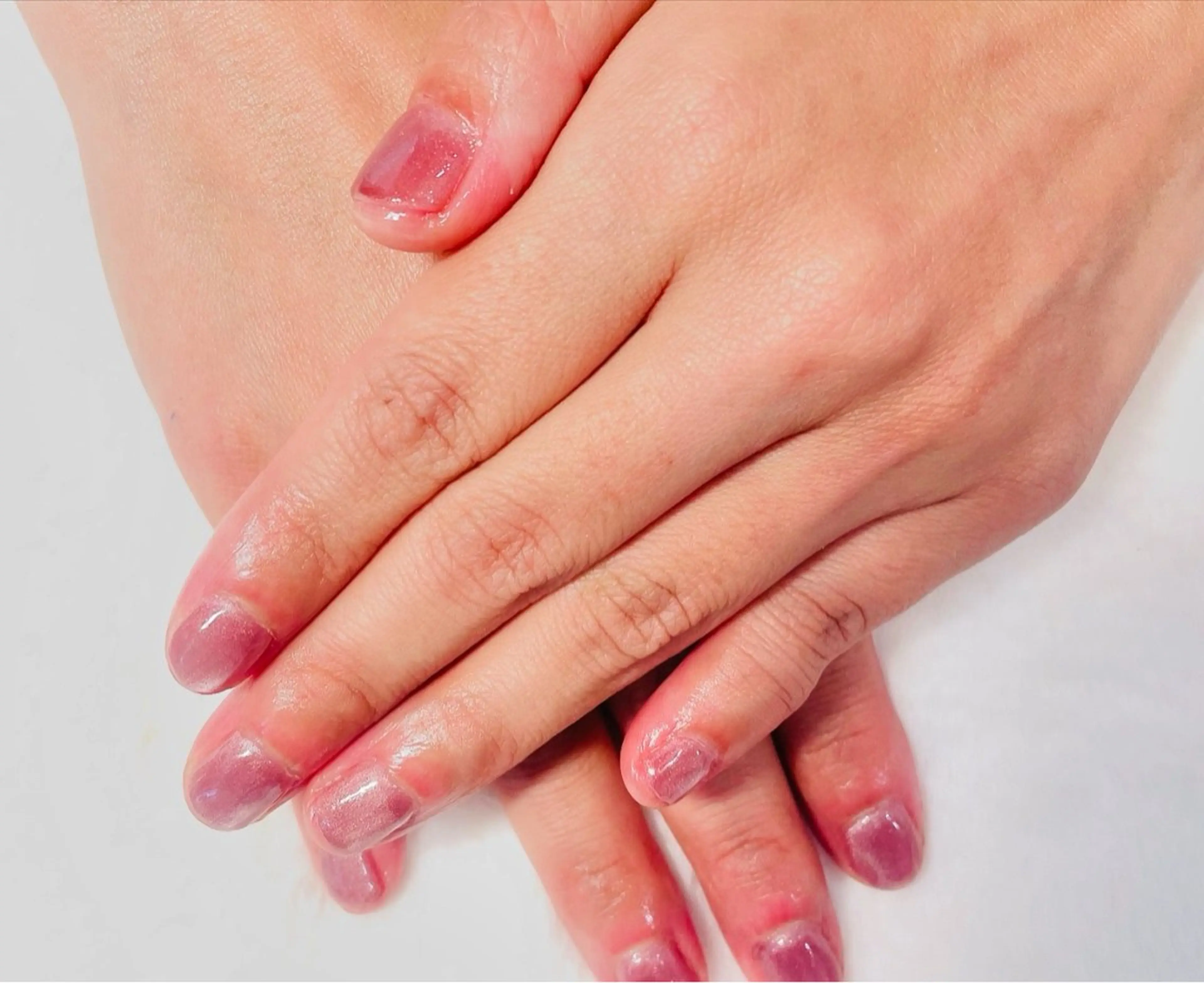 ネイル 氷ネイル・うるうるネイル マグネットネイル ハンドネイル koto nailsのネイルデザイン