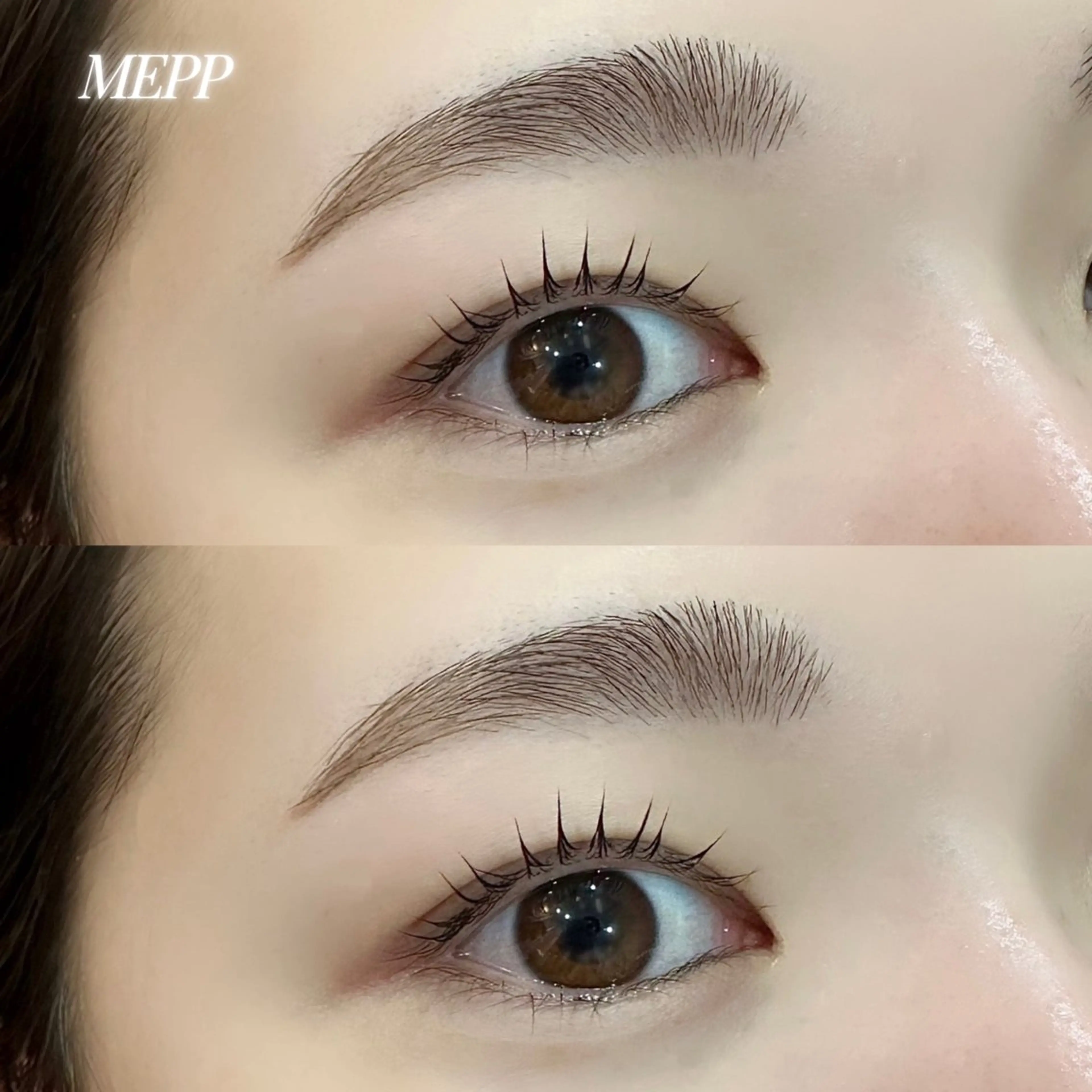 マツエク・マツパ マツパ 【MEPP】たにわき ゆうなの眉毛・アイブロウイメージ