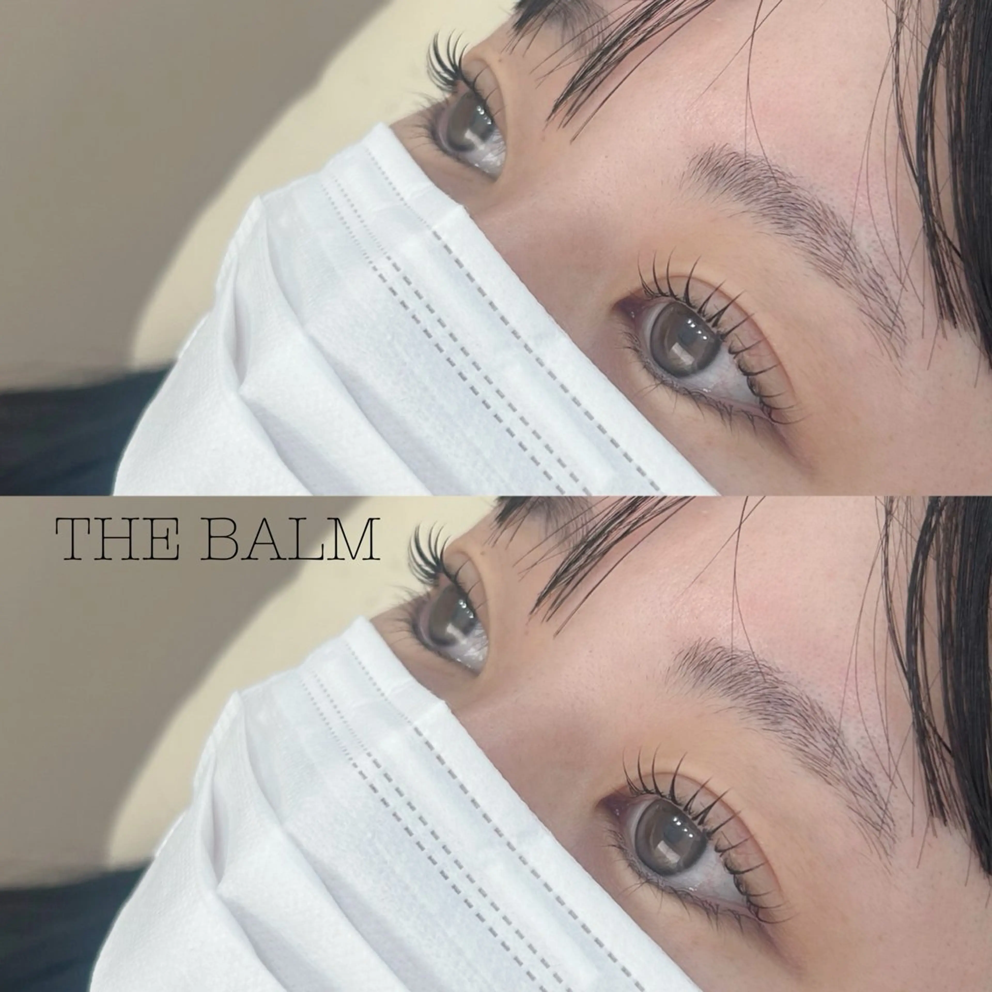 マツエク・マツパ まつげパーマ 一重×まつ毛パーマ マツパ THE BALM three♡稲村の眉毛・アイブロウイメージ