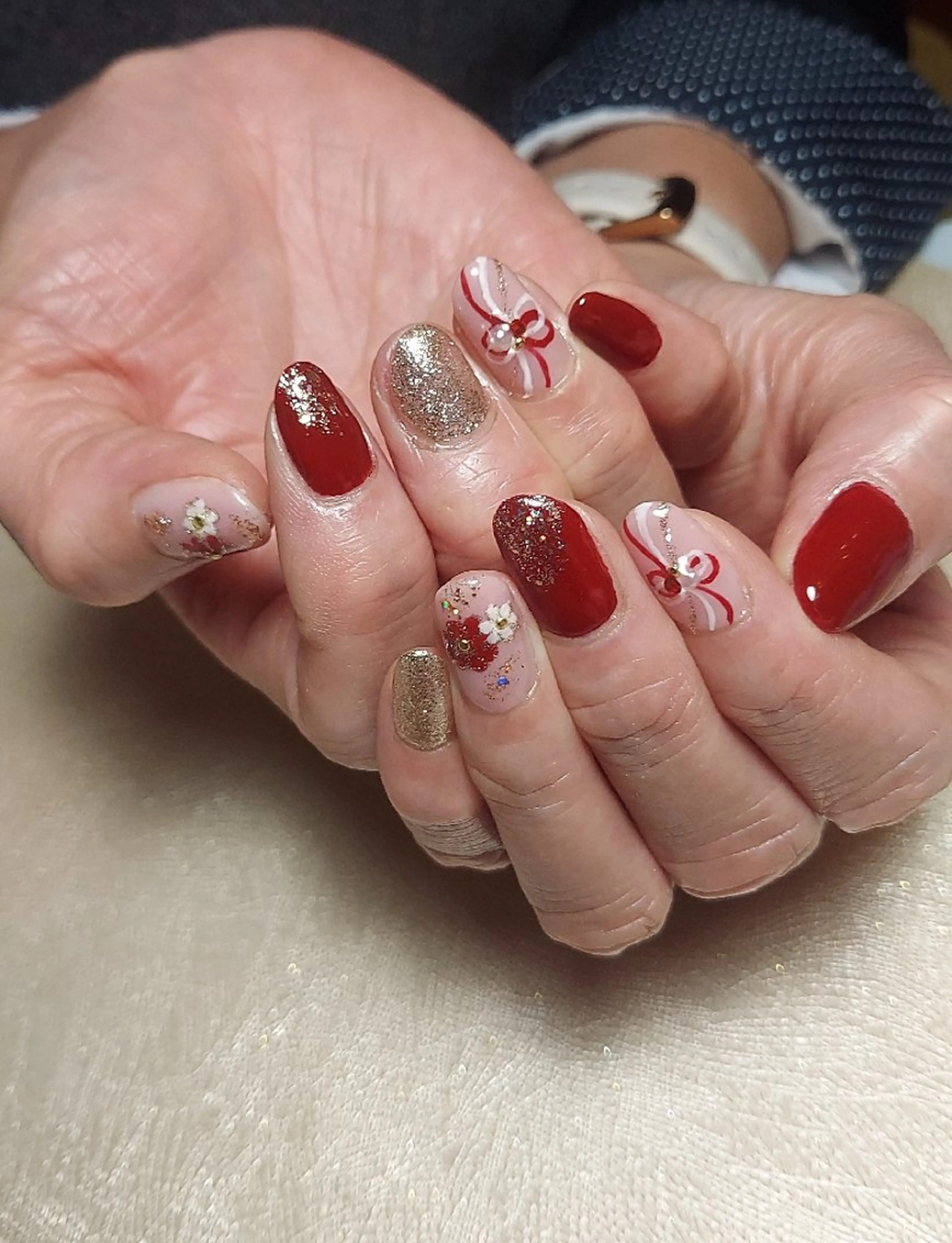 ネイル ハンドネイル とりごえ さおりのネイルデザイン