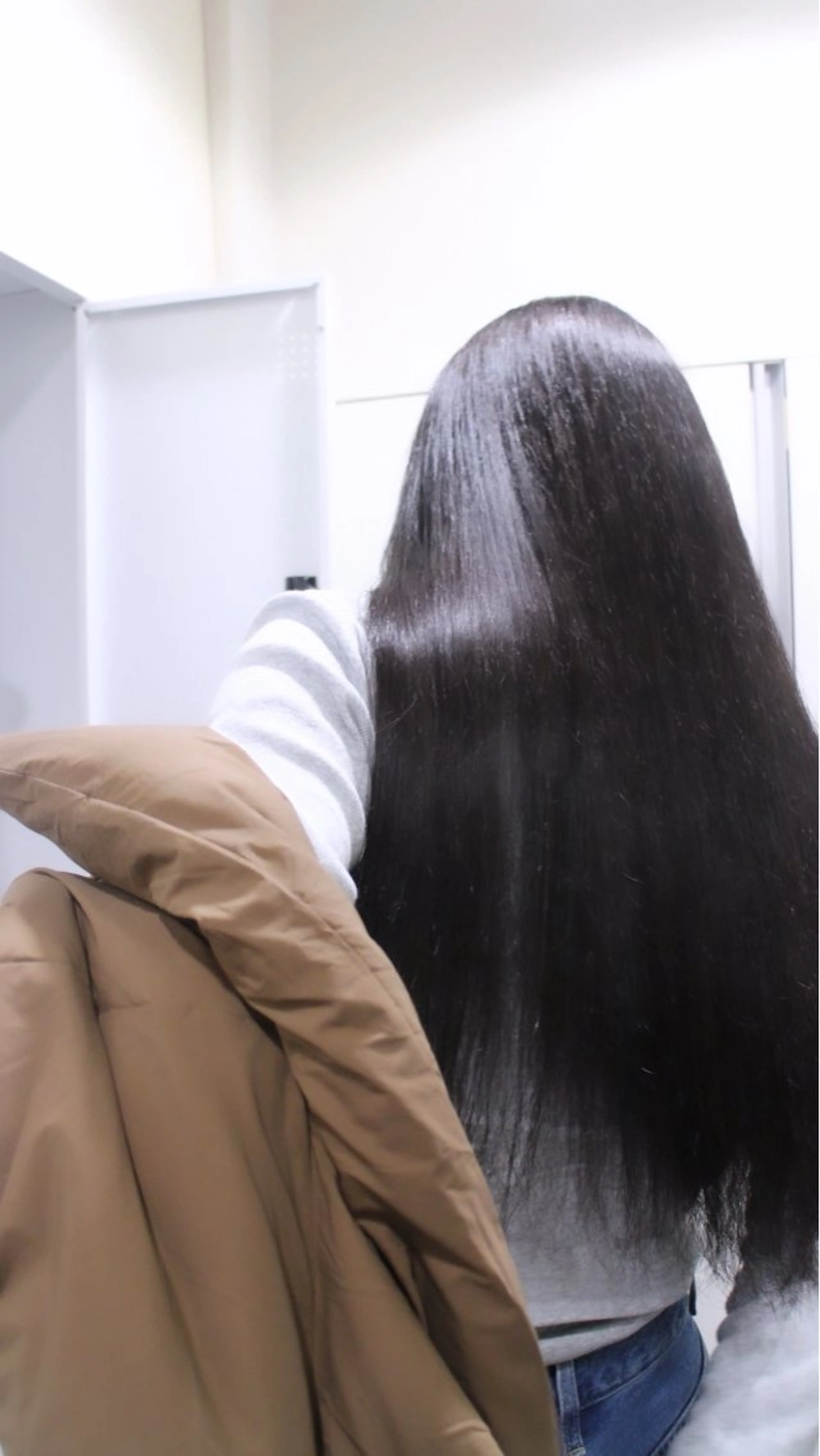 ロング カラー カーリーパーマ/ 透明ｶﾗｰ/MIKUのヘアスタイル