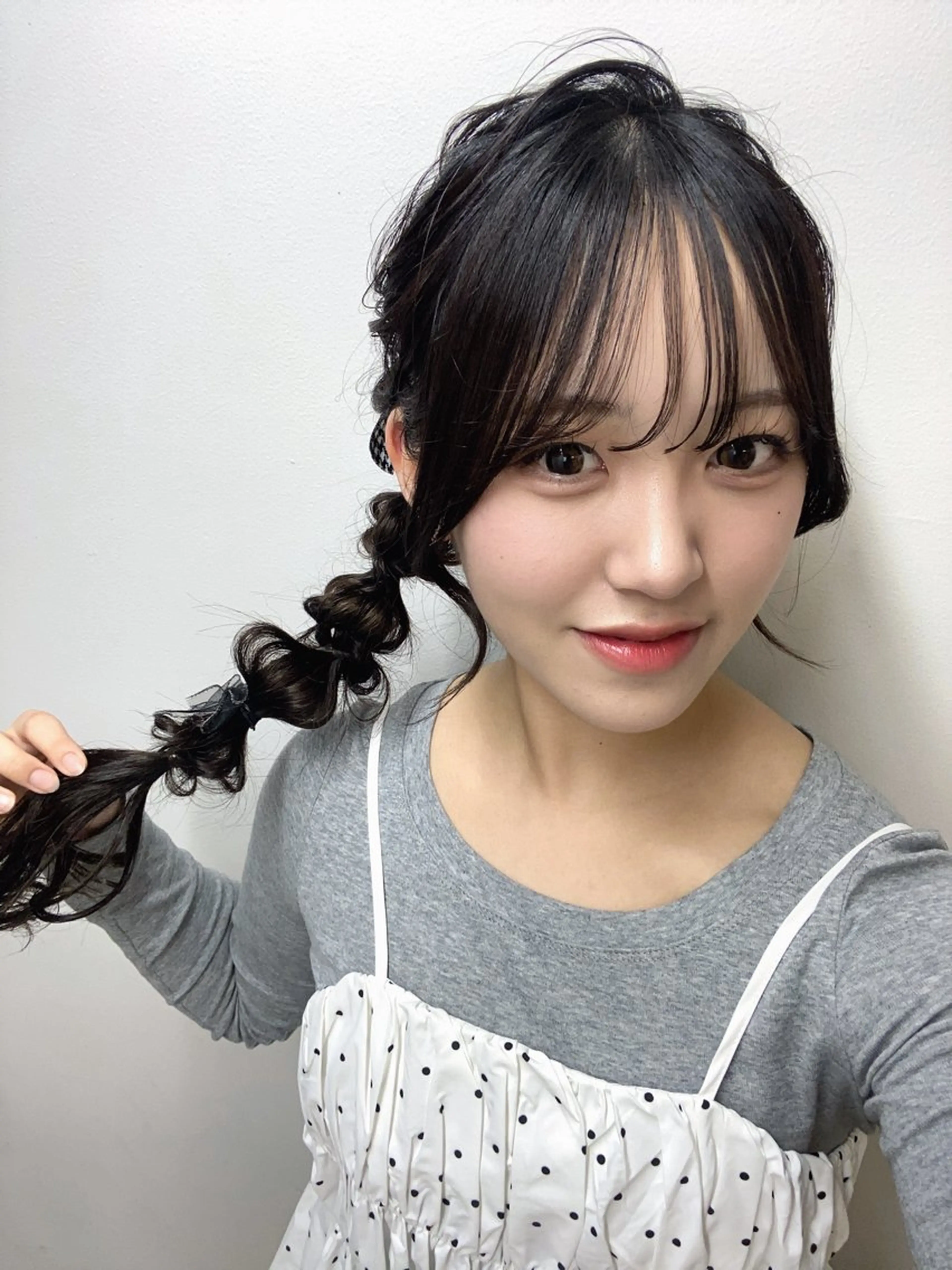 めぐみ/透明感カラー /ヘアセットのヘアスタイル