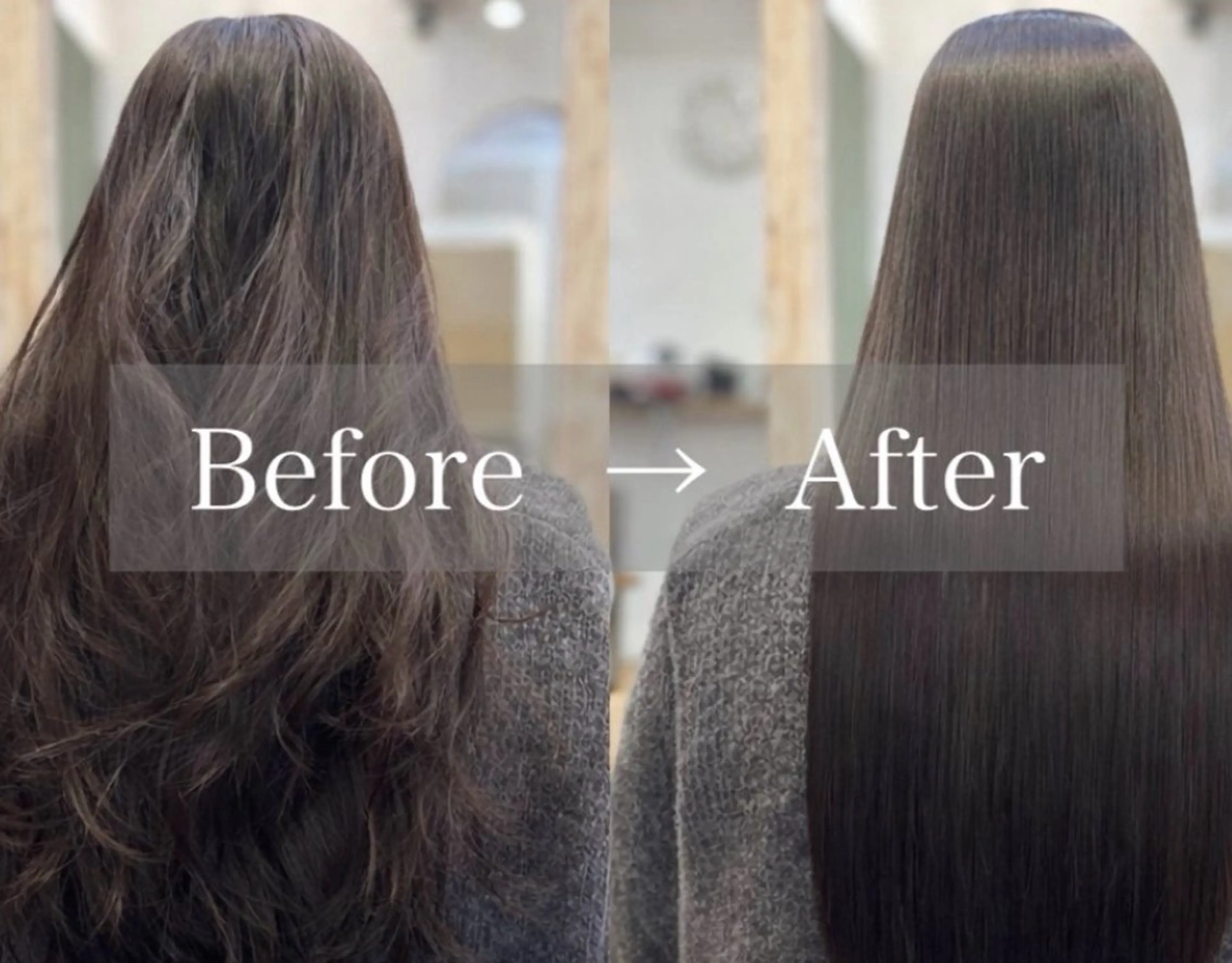 ロング カラー 髪質改善 🩵髪質改善🩵 韓国ヘア🩵花澤みりのヘアスタイル