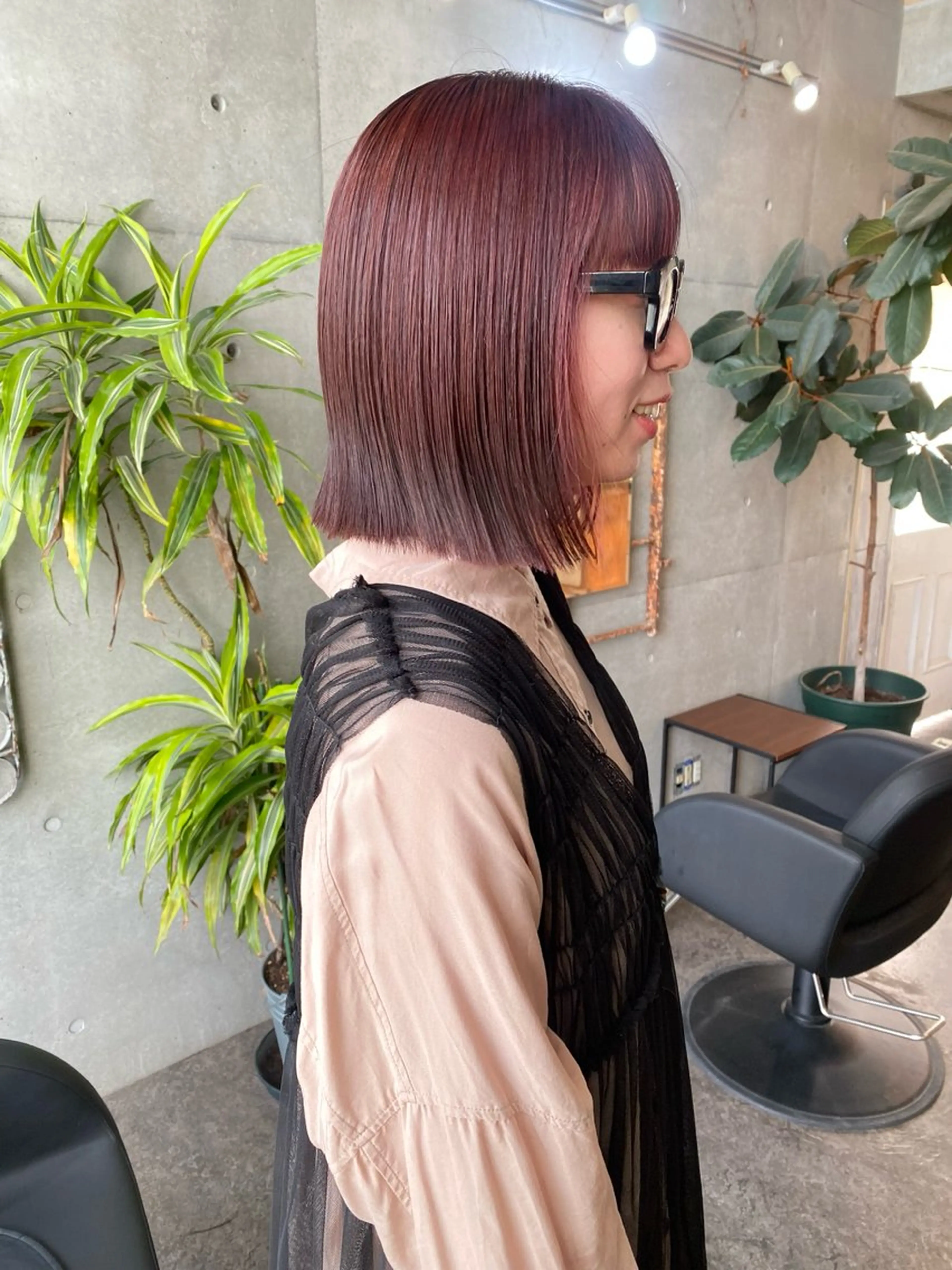 ショート カット ヘアカラー トリートメント モリモト サナのヘアスタイル