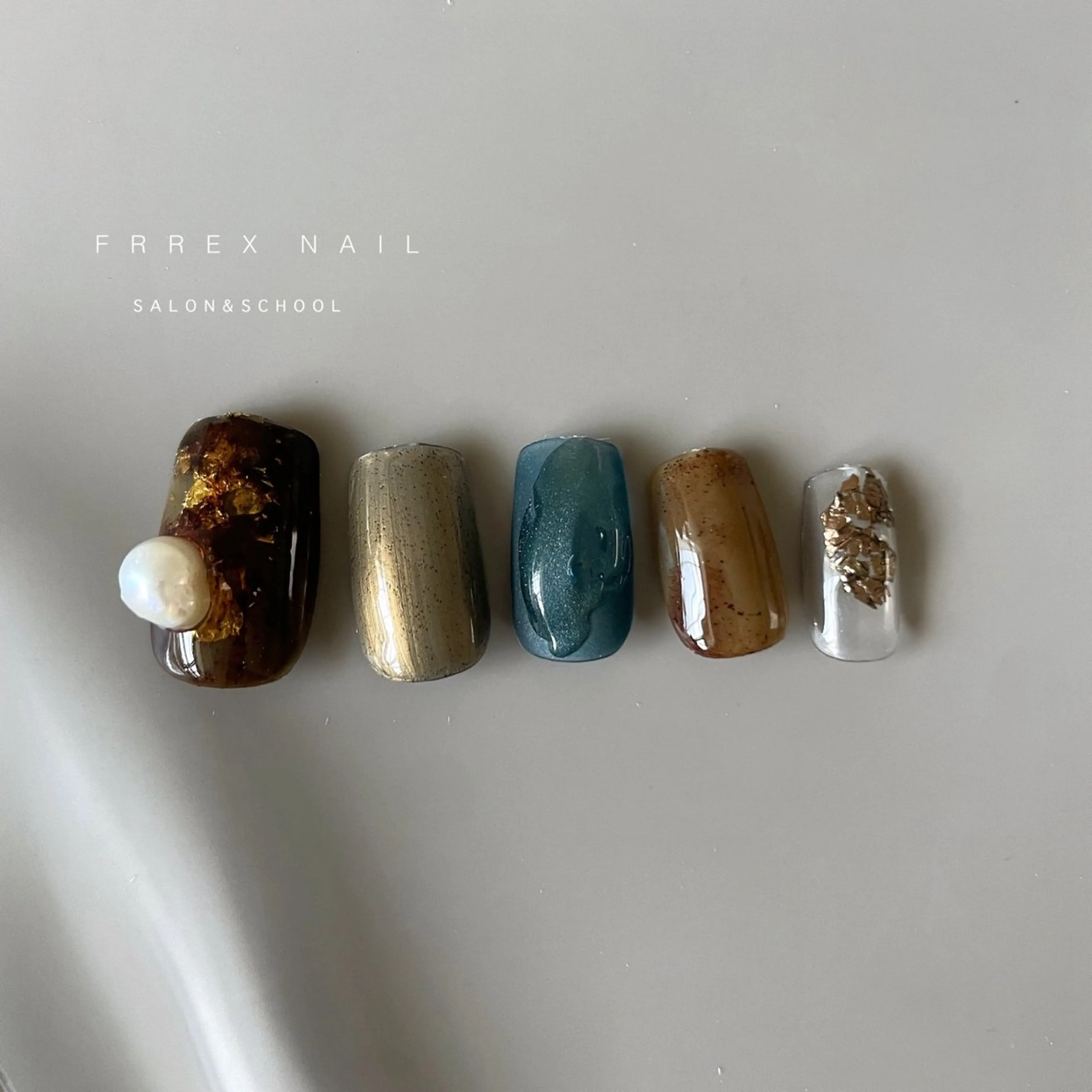ネイル ハンドネイル ハンドケア Freex nail所属・freex nail /ニュアンス/個性派のネイルデザイン