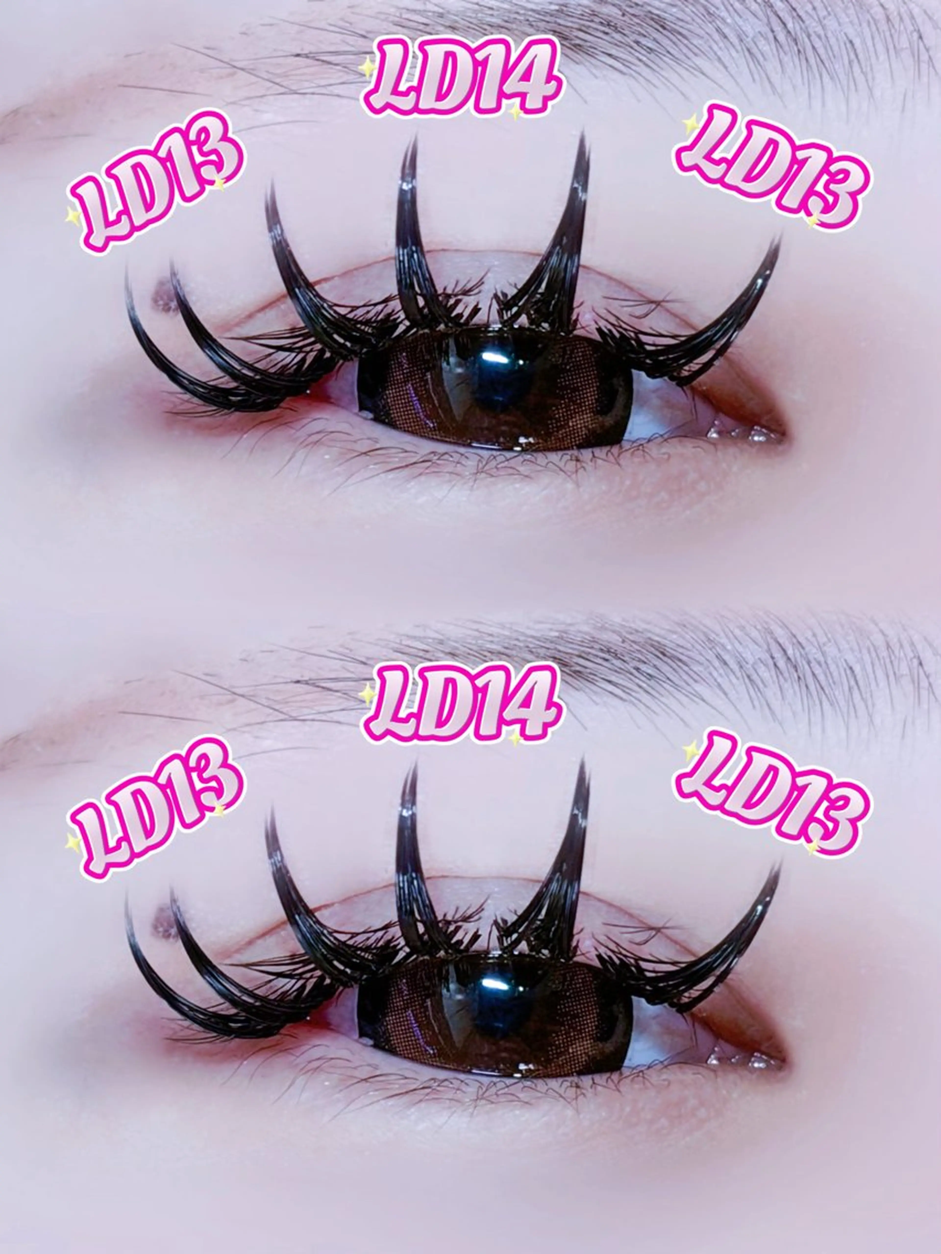 マツエク🎀 ダブルフラットラッシュ120束​〜​🌟U24限定‼️の写真