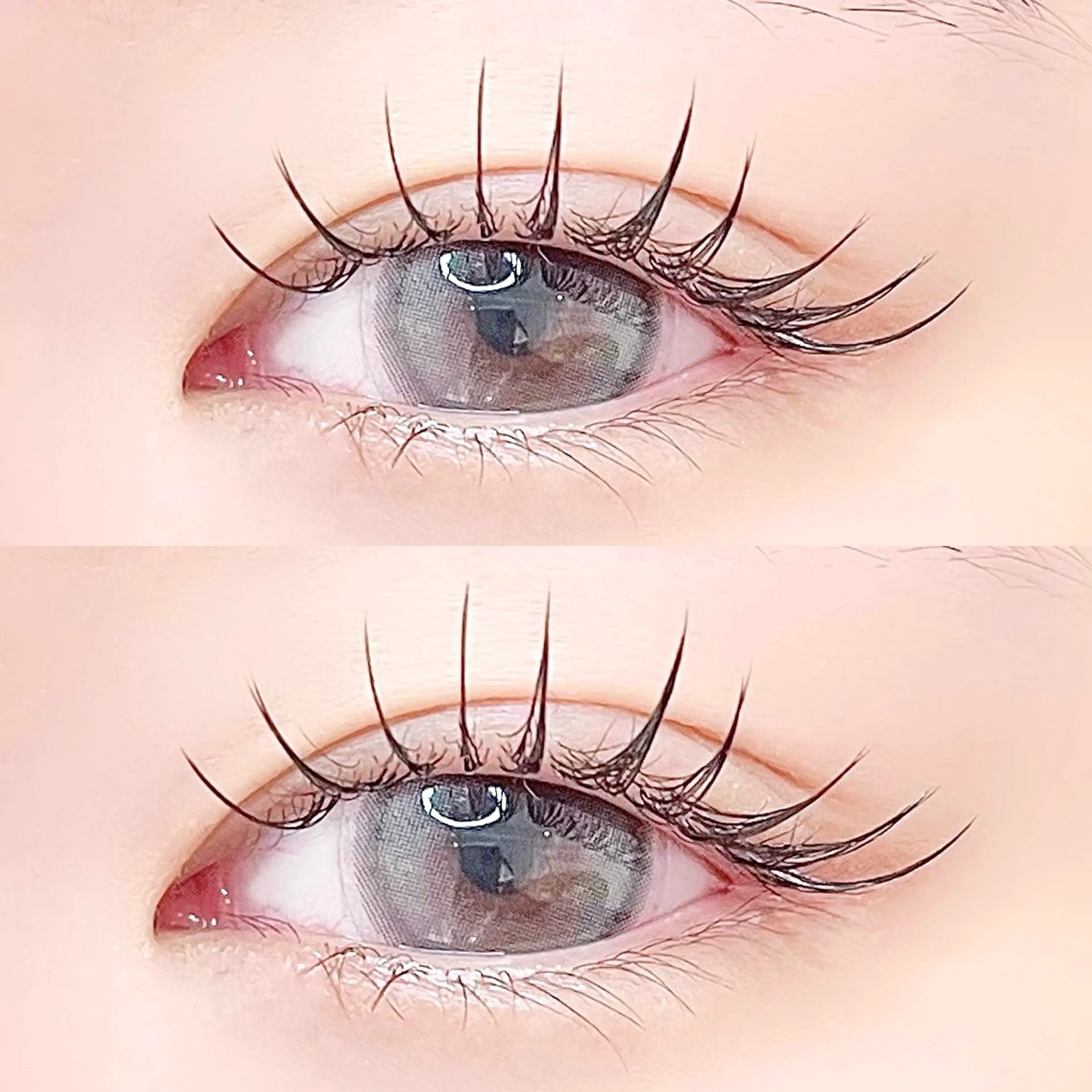 ︎【初回限定】フラットラッシュ120本🤍オフ込み‎✨️アイシャンプー&コーティング美容液仕上げ🤍の写真