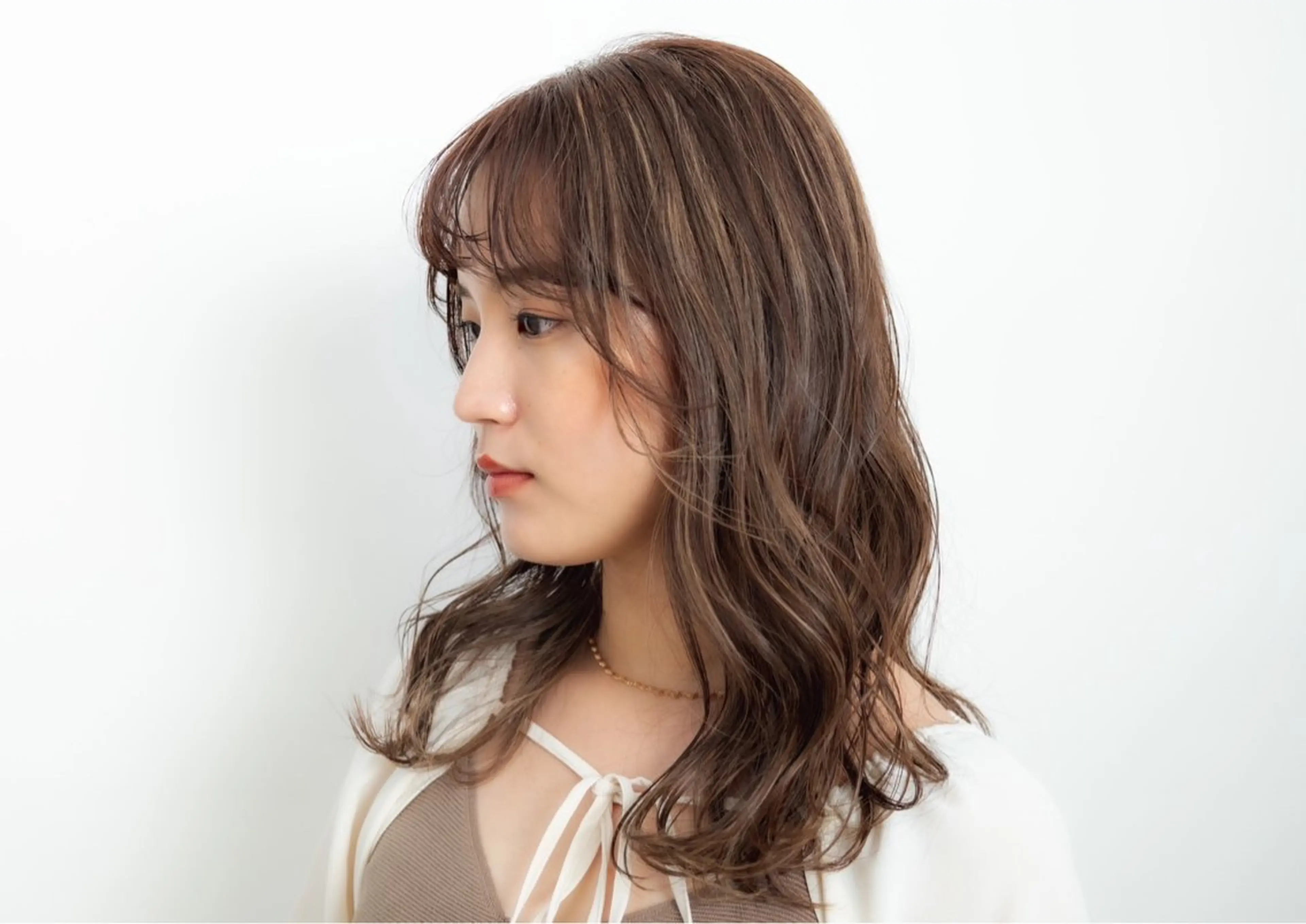 ミディアム カラー 山田勇真 ボブ/縮毛矯正/金山のヘアスタイル