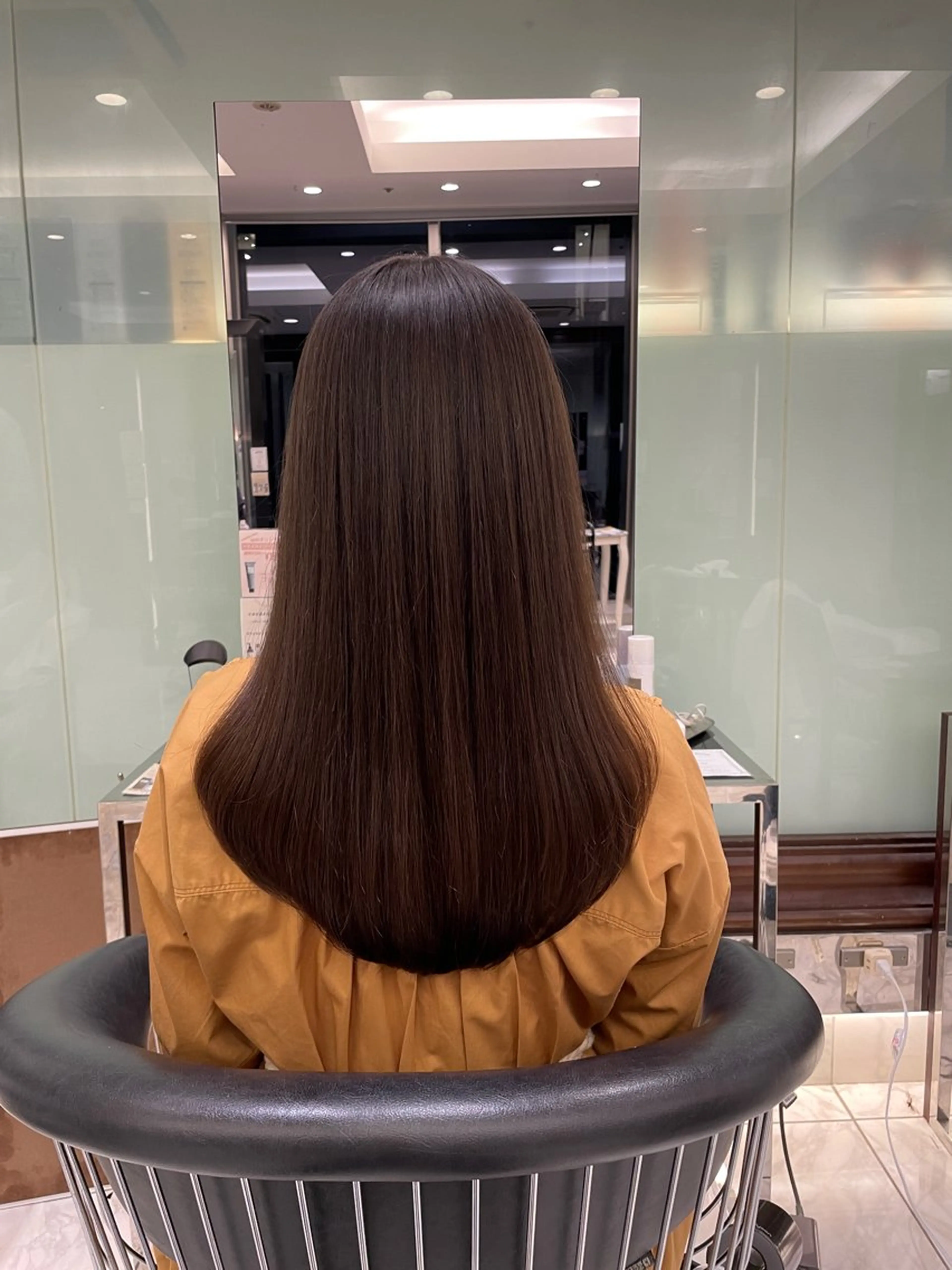 ロング レイヤーカット ロング 縮毛矯正/レイヤー 🌙児玉光瑠のヘアスタイル