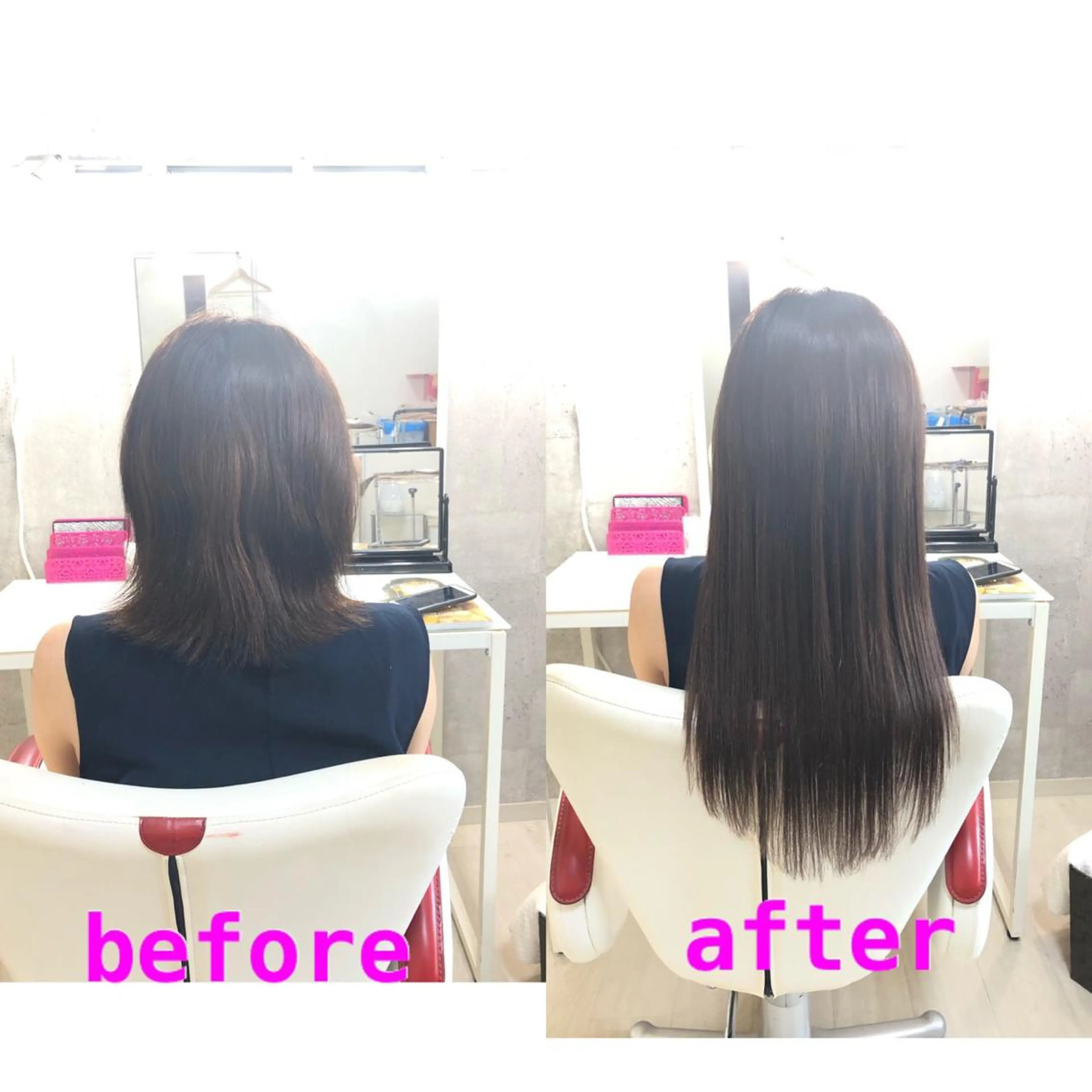 ロング エクステ 🌸ドレスアップ 心斎橋店🌸のヘアスタイル