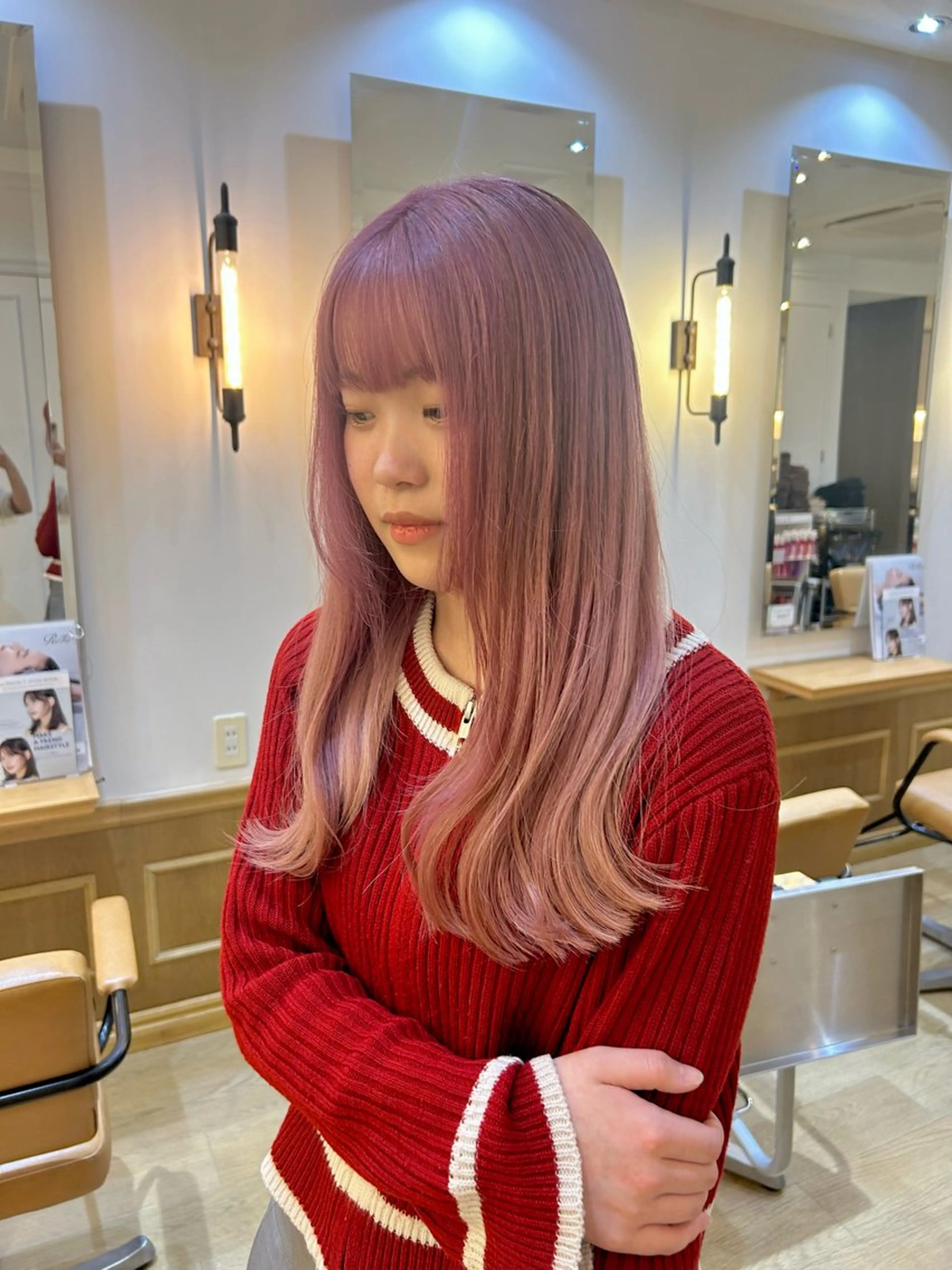 カラー 🫧レイヤー/ 上野 /Yuuka🐈‍⬛のヘアスタイル