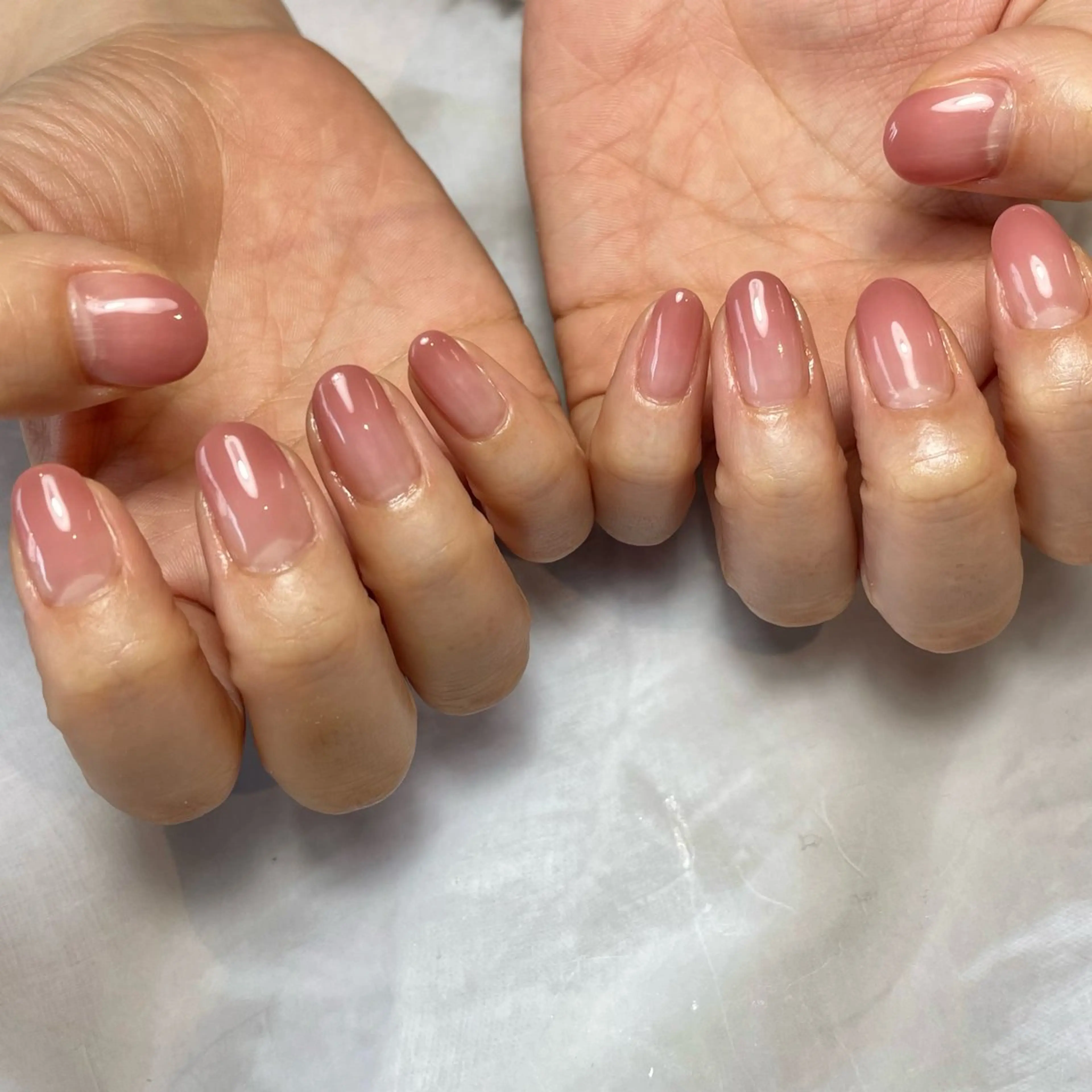 ネイル グラデーション シンプルネイル Reflection marikoのネイルデザイン